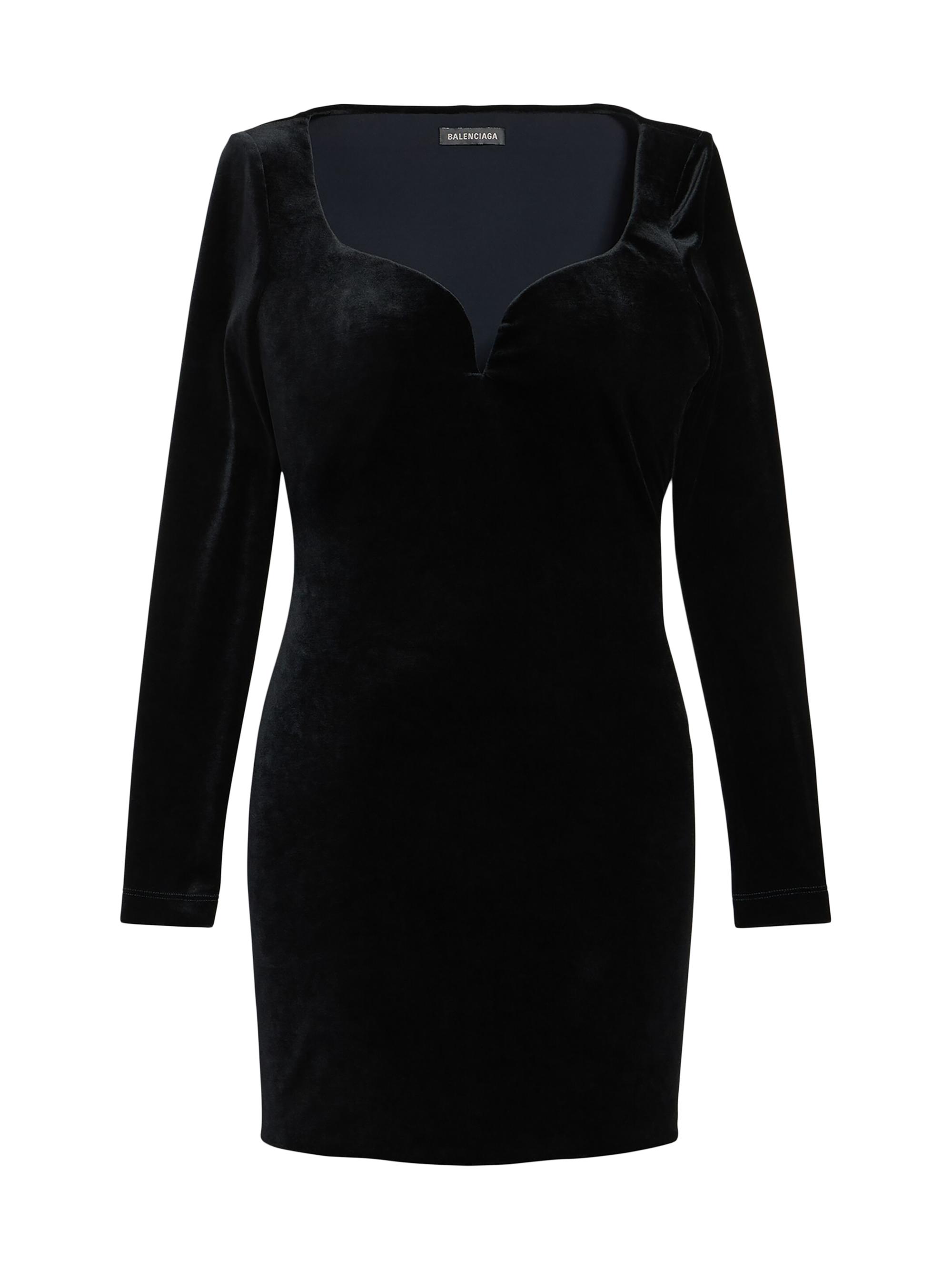 Balenciaga Women's Sweetheart Dress - Black