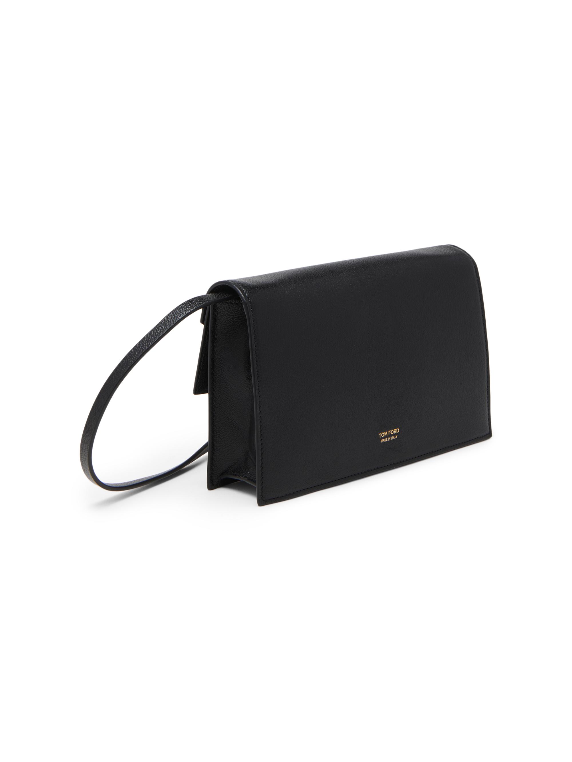 TOM FORD Mini Aube Leather Shoulder Clutch | Saks Fifth Avenue