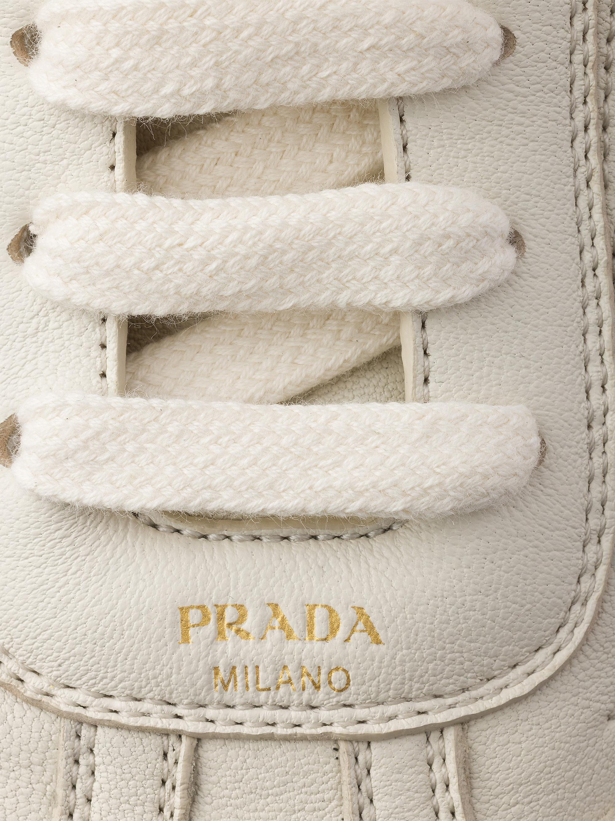 Prada Montecarlo Re-edition 2005 Nappa Leather Sneakers | Saks
