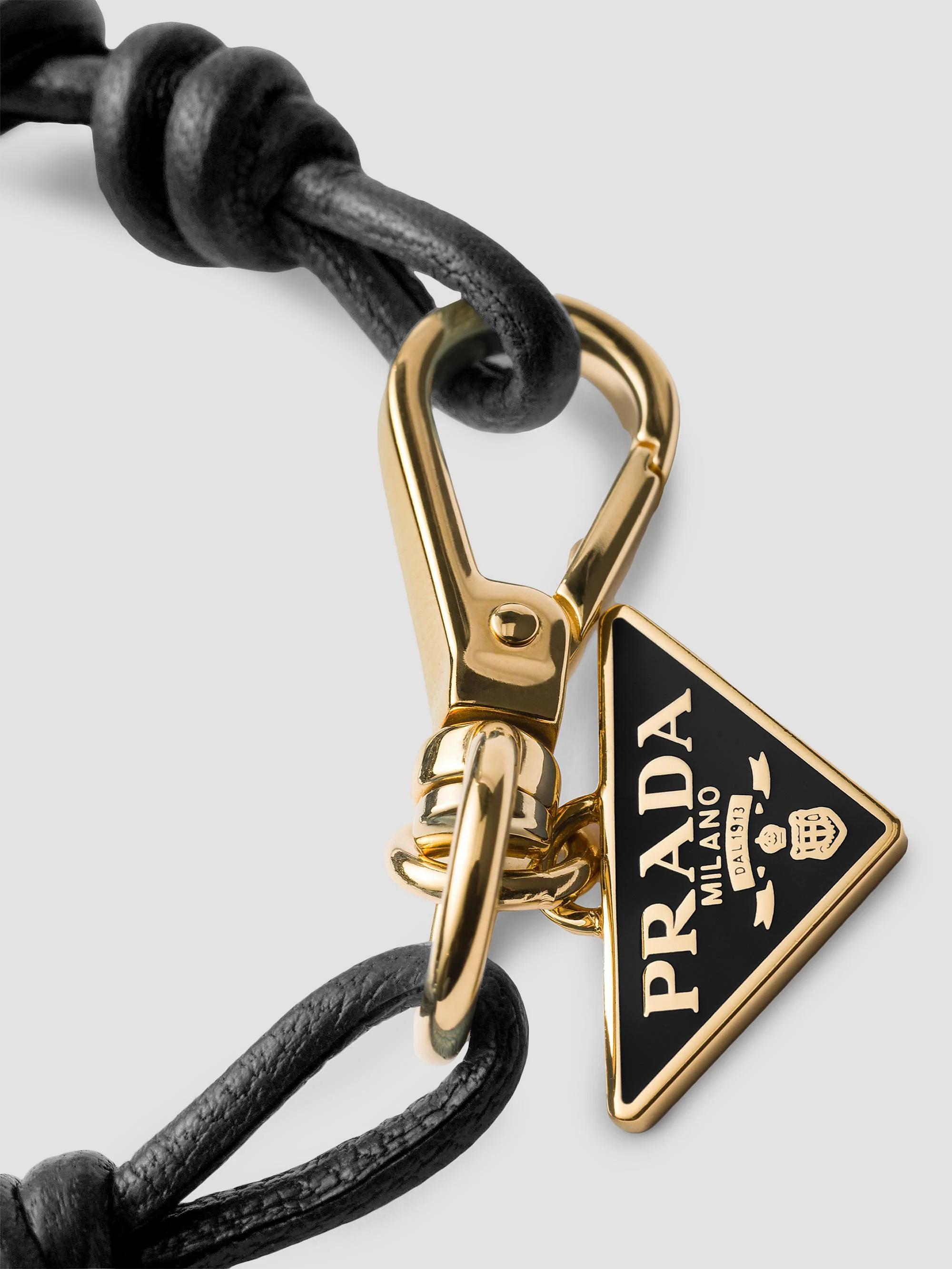 Prada Nappa Leather Bracelet | Saks Fifth Avenue