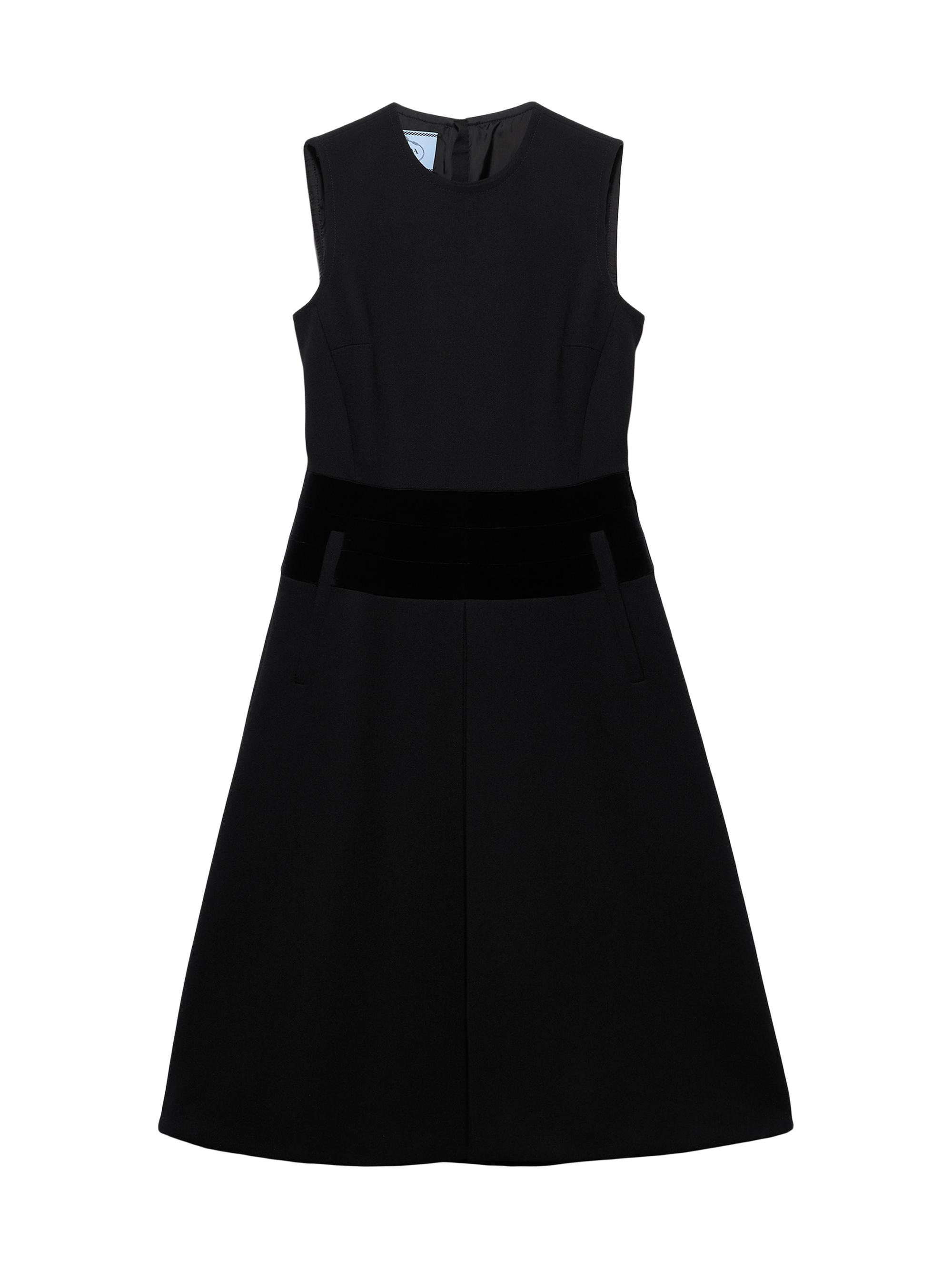 Prada Women's Natté Fabric Dress - Black