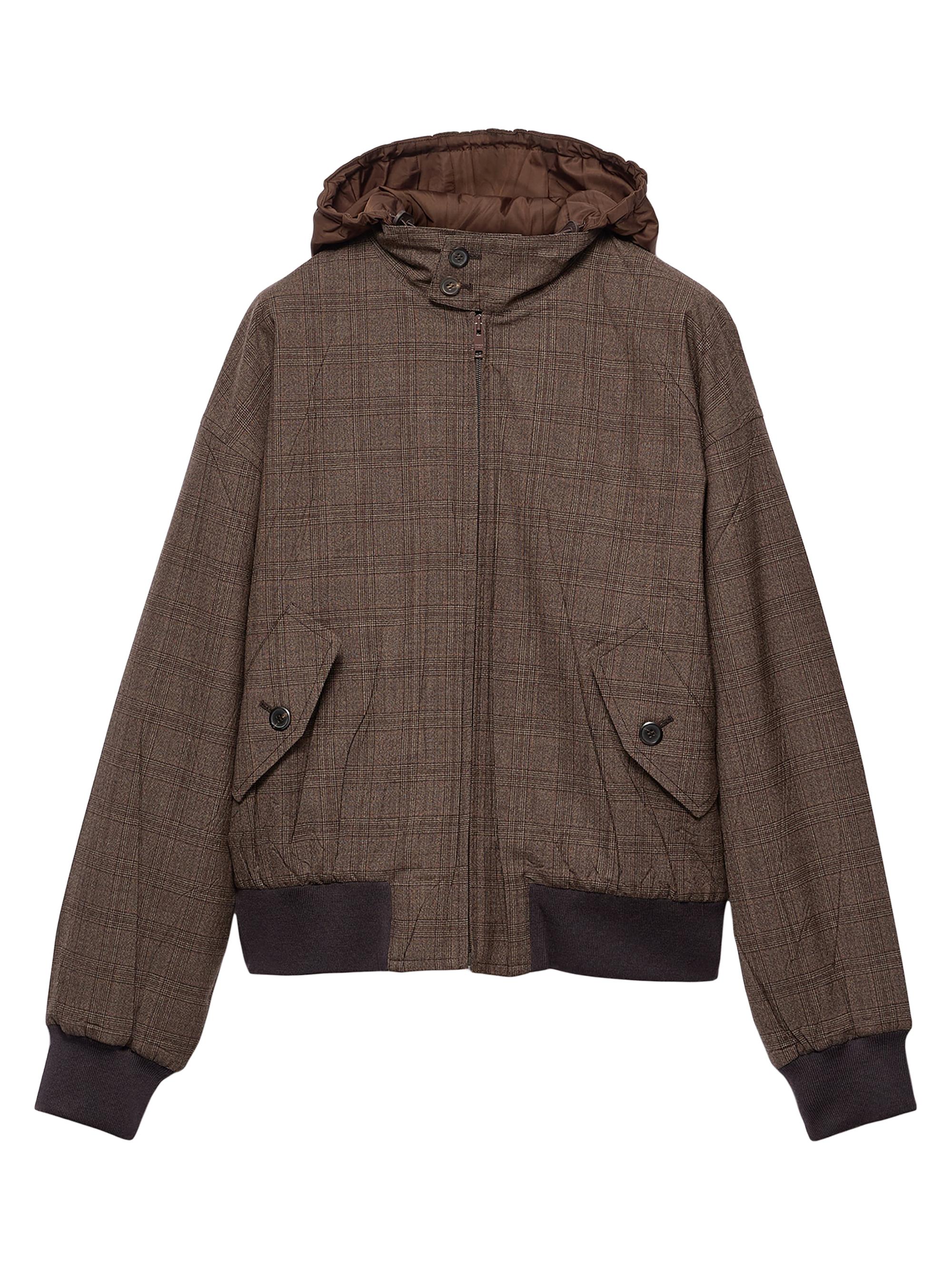 Prada Hooded Technical Fabric Blouson Jacket | Saks Fifth Avenue