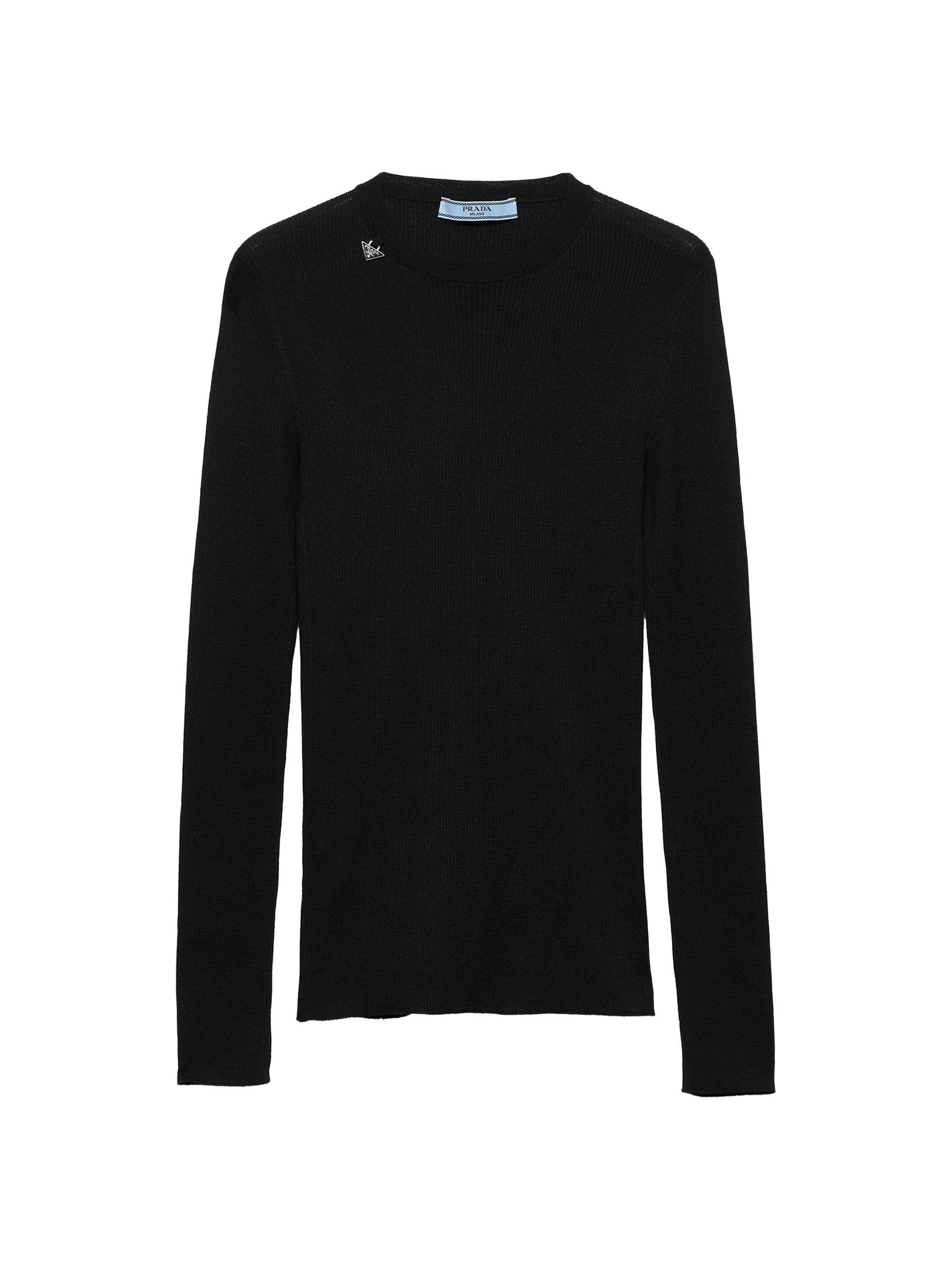 Prada Cashmere And Silk Sweater | Saks Fifth Avenue