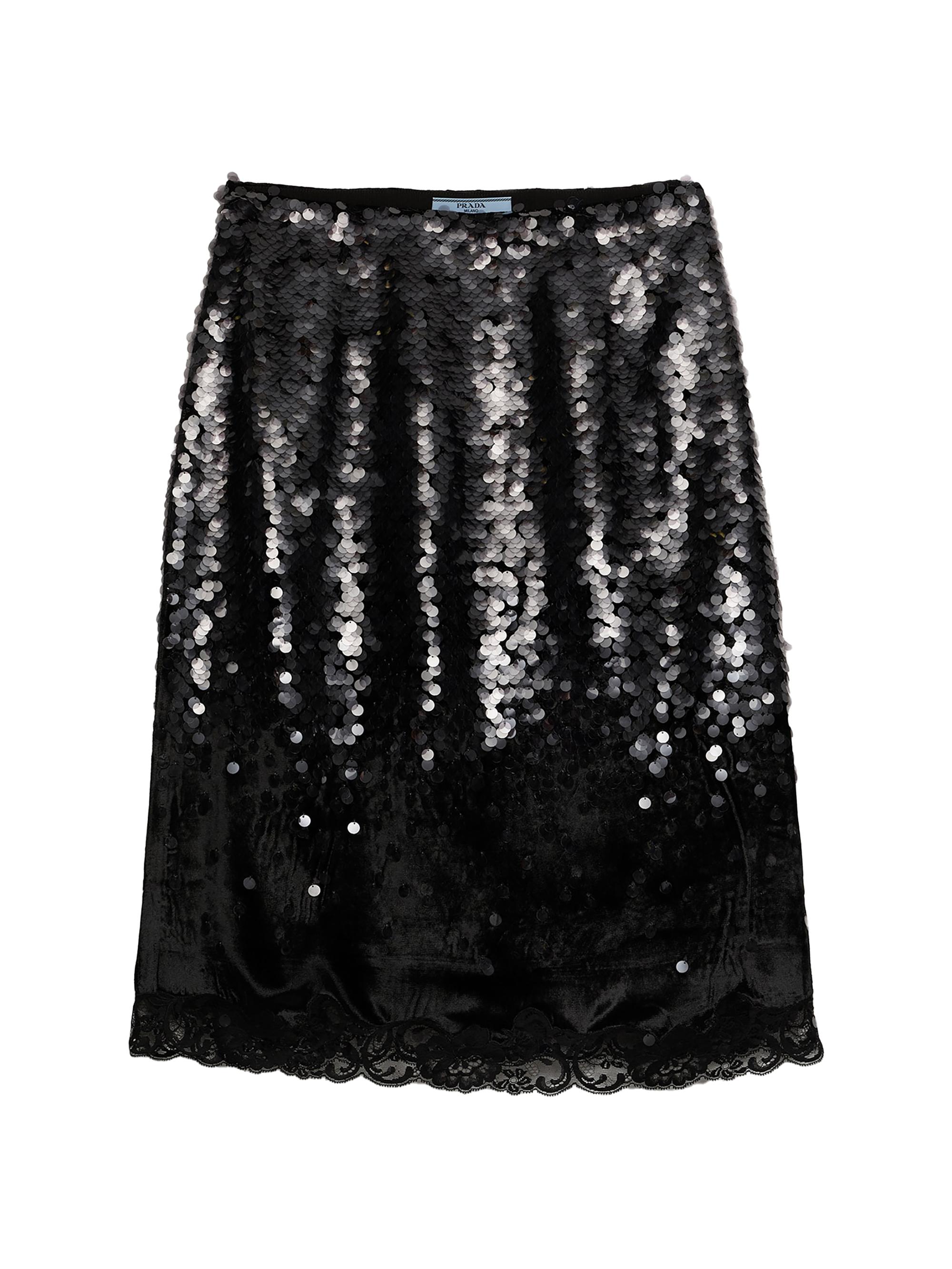 Prada Pleated Re-Nylon Skirt | Saks Fifth Avenue