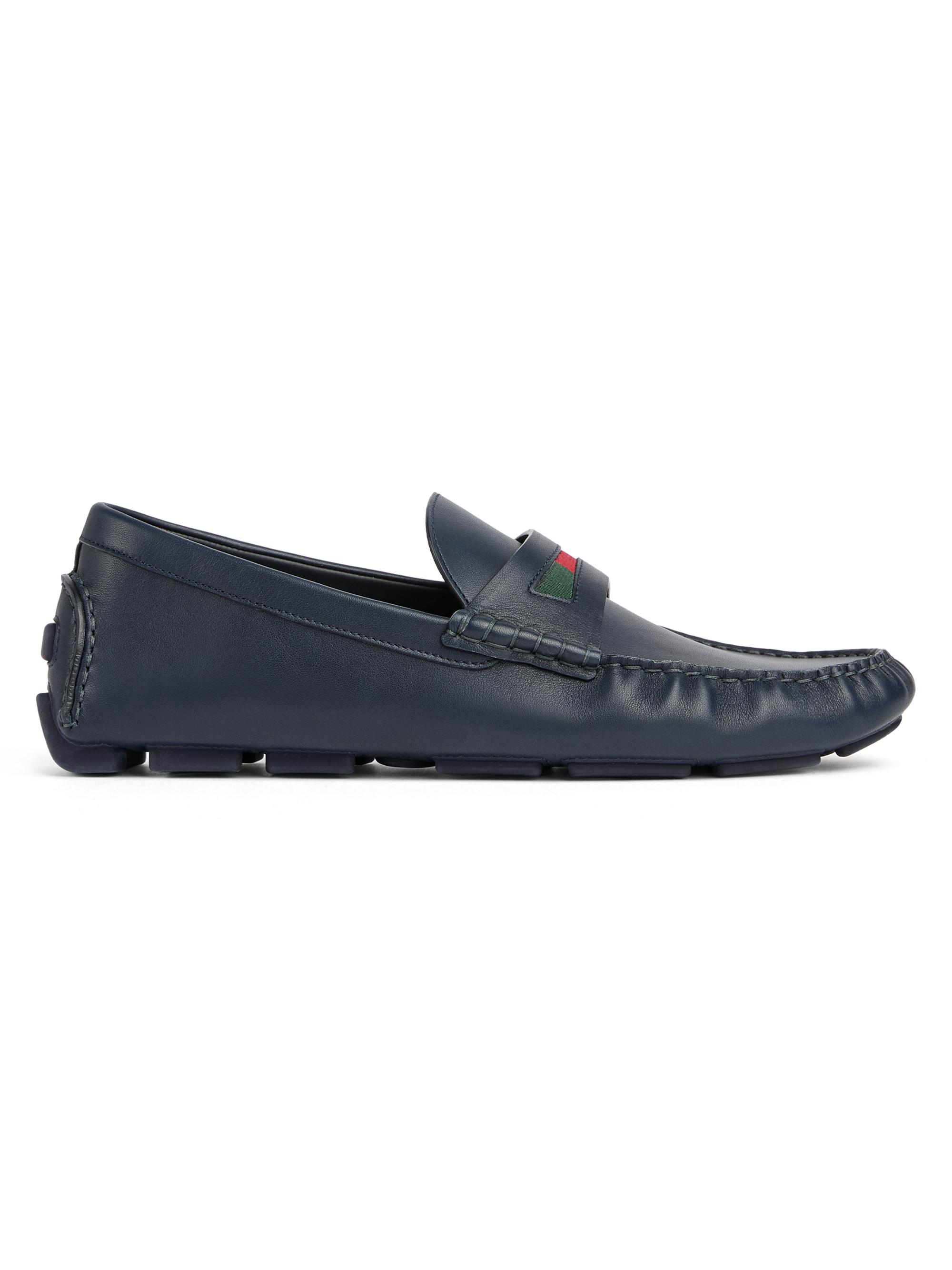 Gucci Jordy Leather Loafers | Saks Fifth Avenue