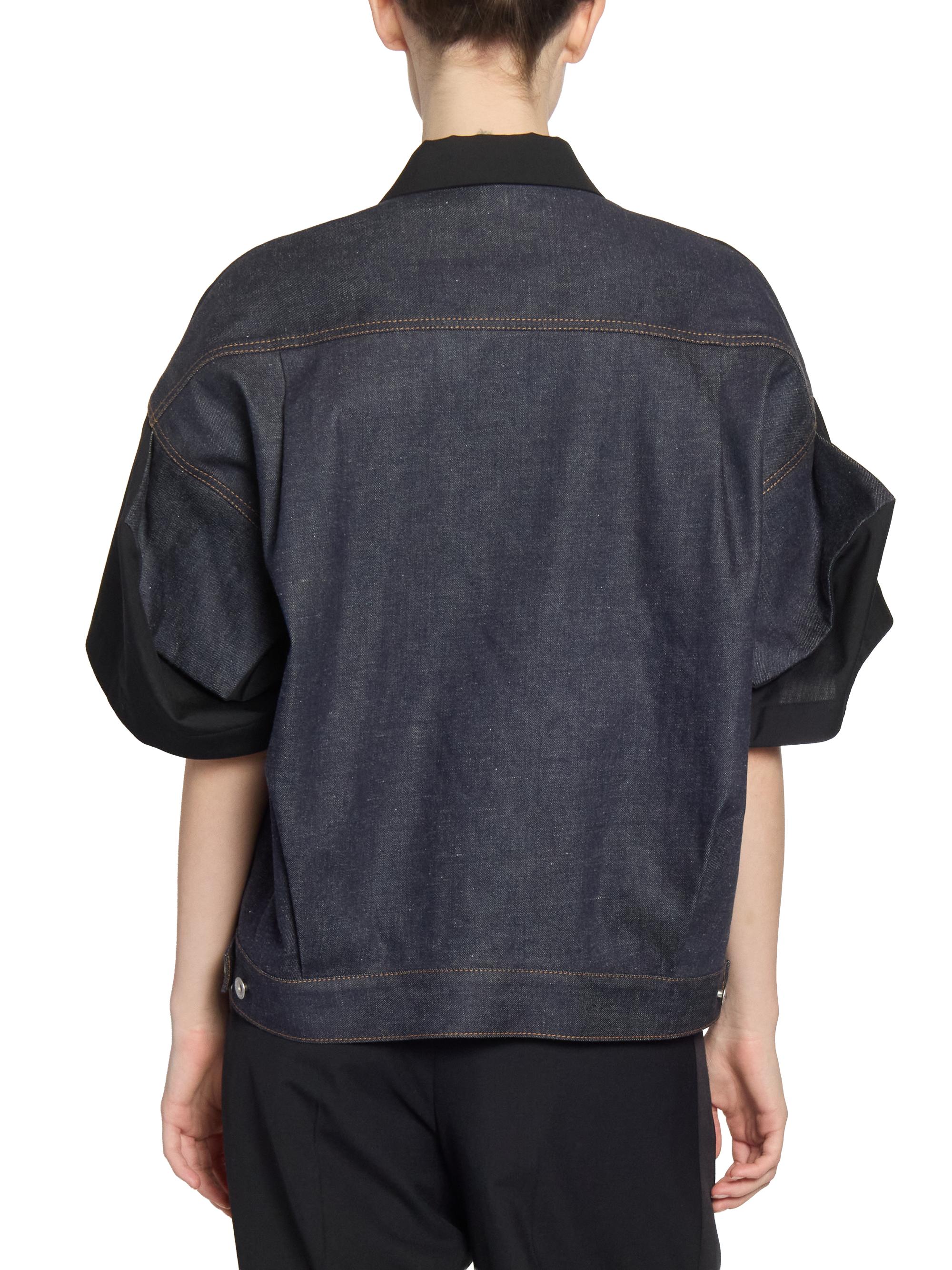 sacai Suiting & Denim Shirt | Saks Fifth Avenue