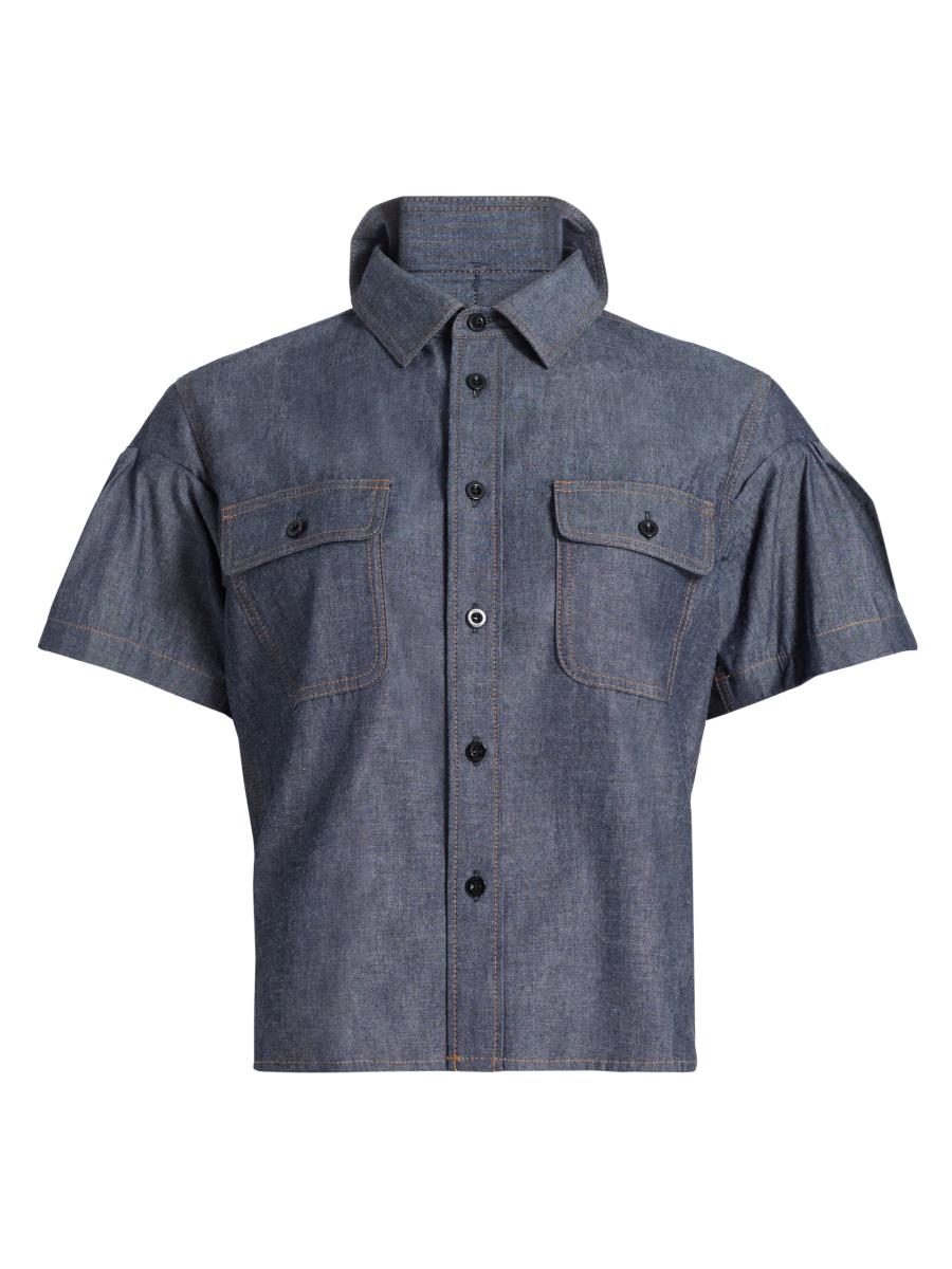 Sacai Lightweight Denim Shirt | Saks Fifth Avenue