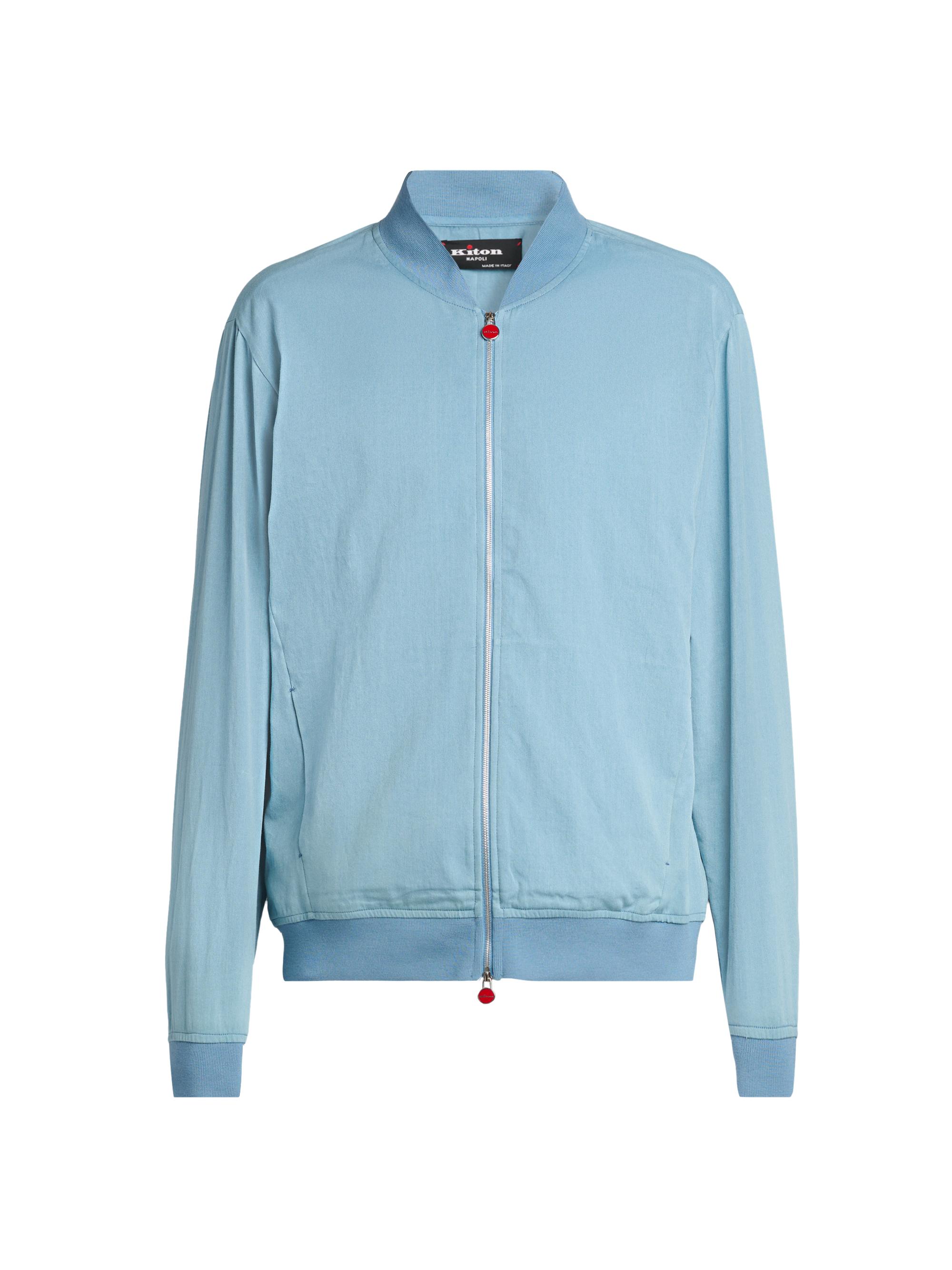 Kiton Men's Pahoa Cotton Jacket - Blue