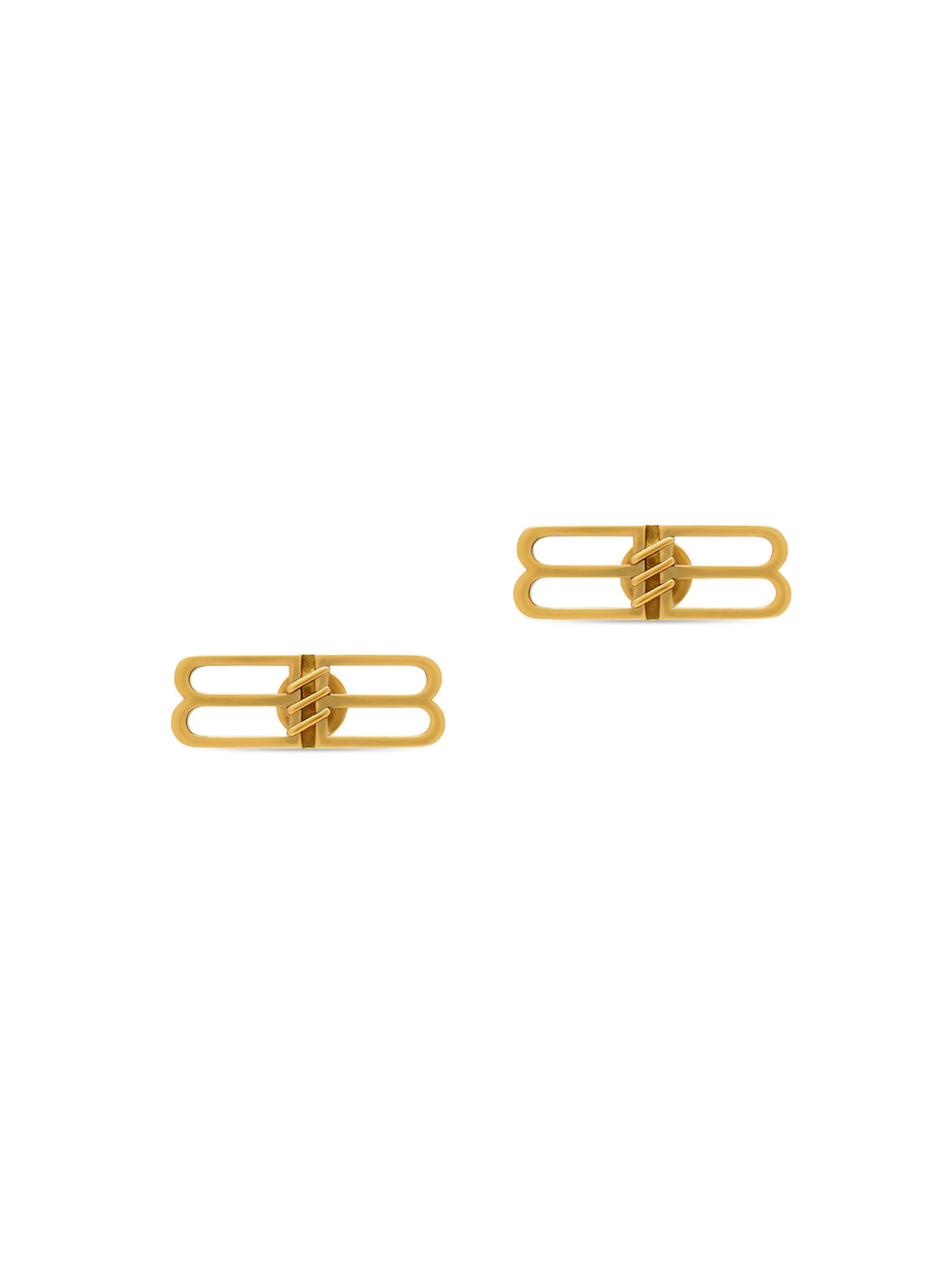 Balenciaga Women's BB Icon Earrings - Gold