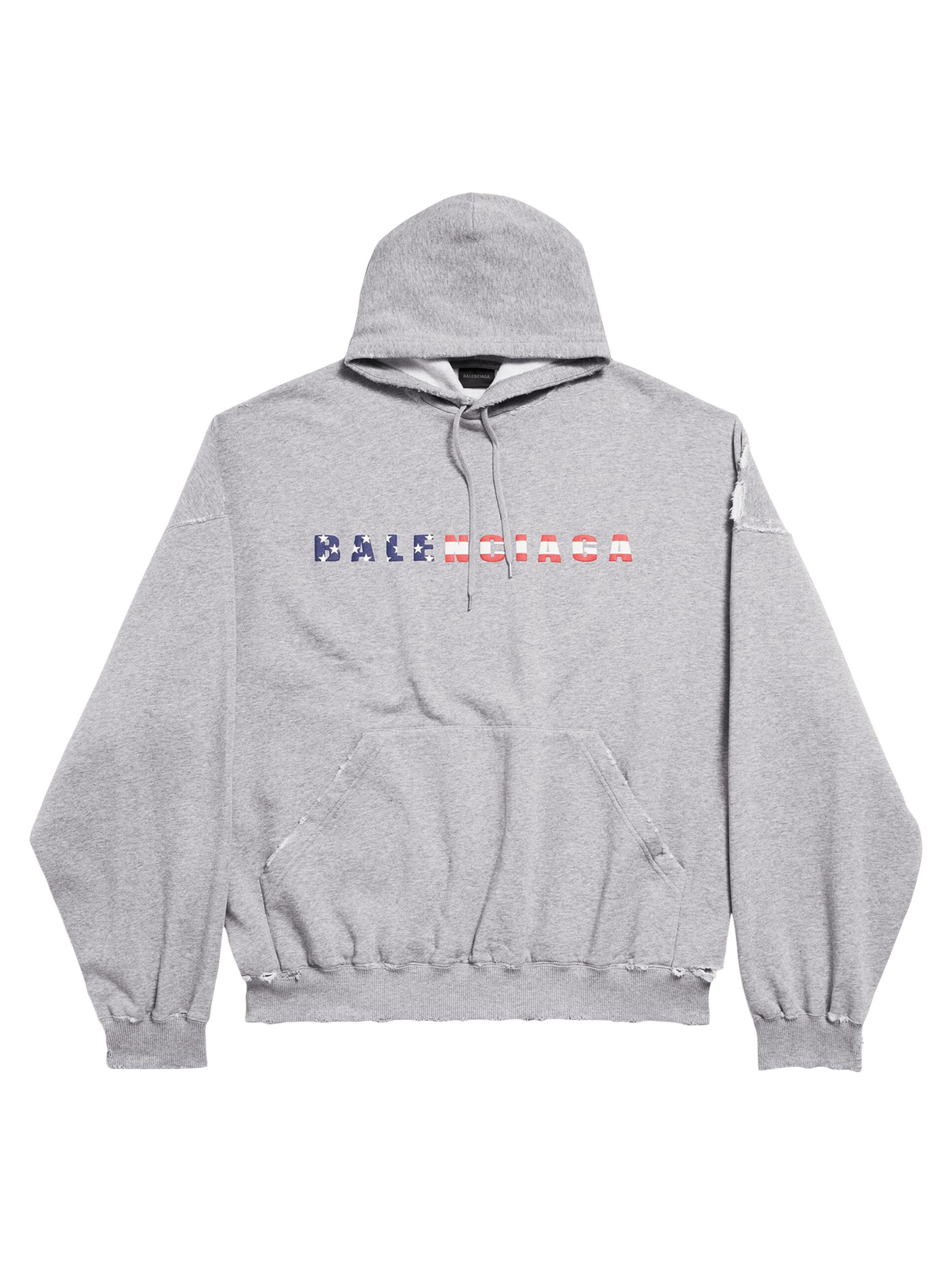 Balenciaga Patch Garde-Robe Medium Fit Hoodie | Saks Fifth Avenue