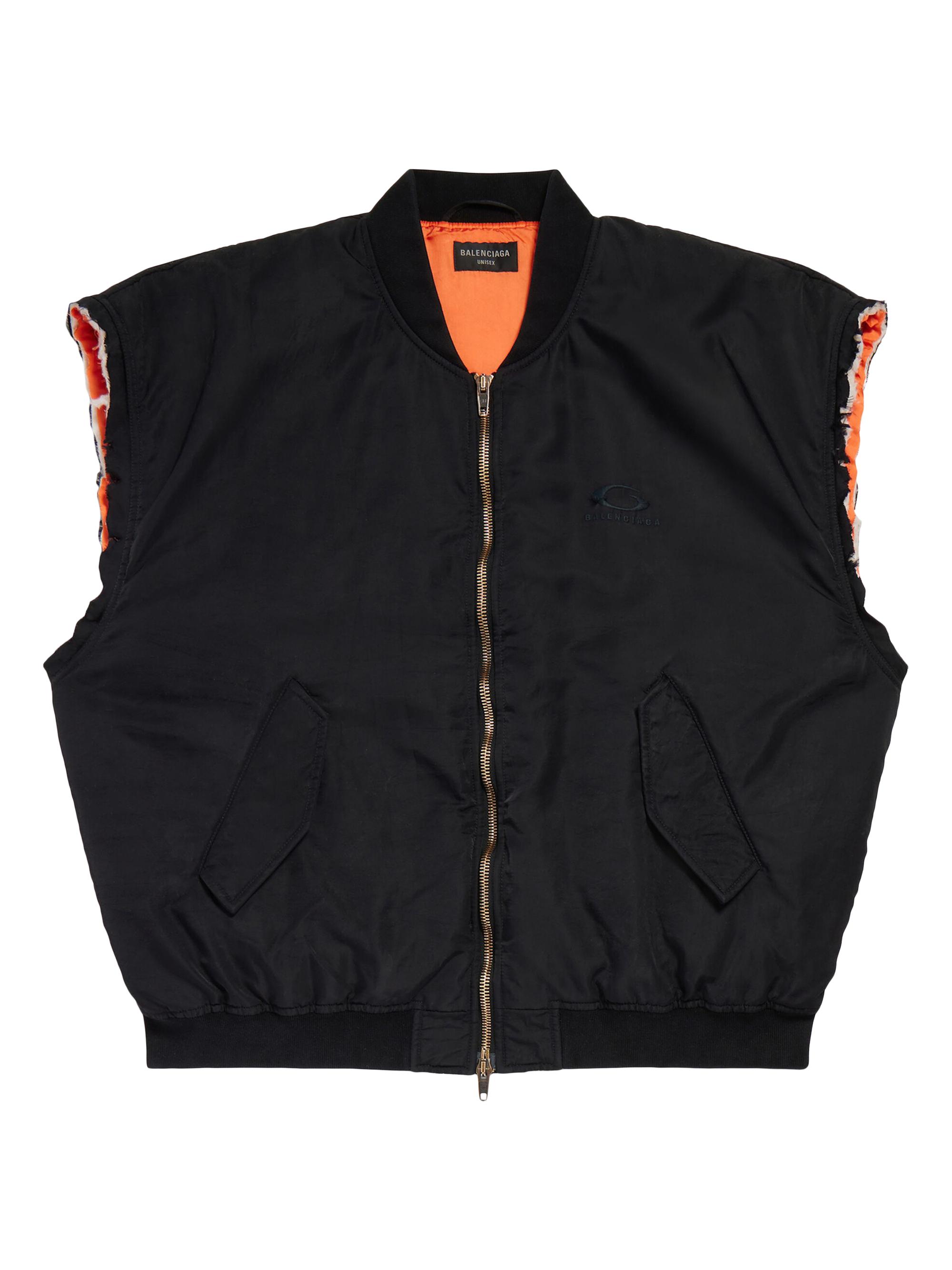 Balenciaga Sleeveless Bomber Vest | Saks Fifth Avenue