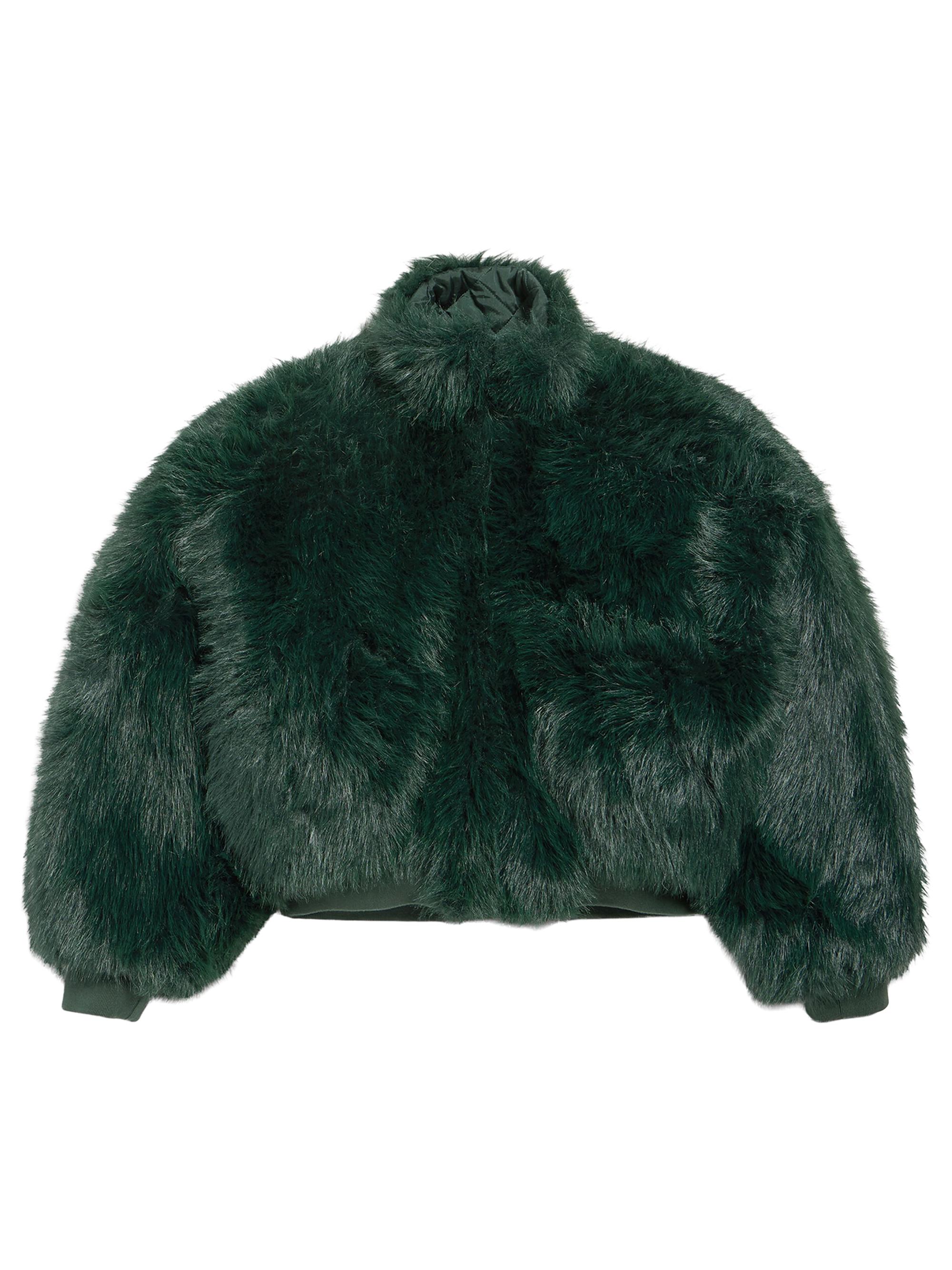 Balenciaga Women's Cropped Jacket - Dark Green