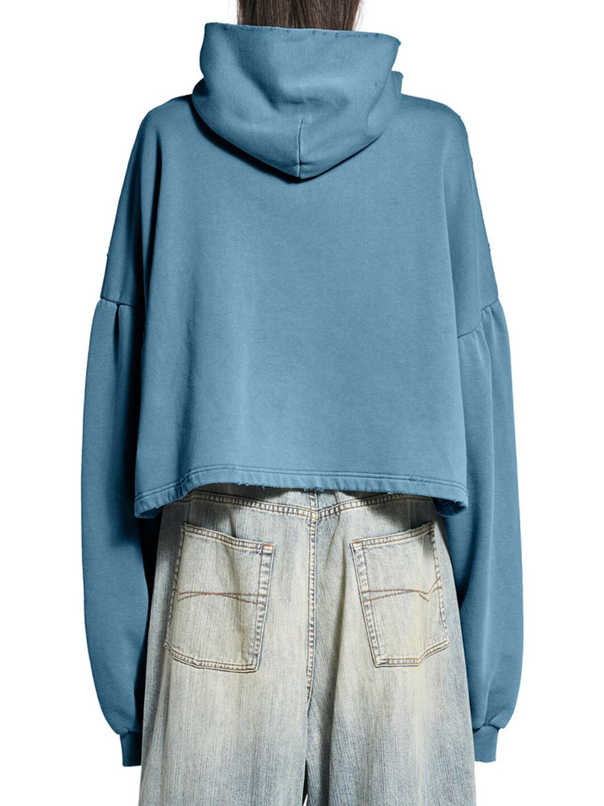 Balenciaga International Cropped Hoodie | Saks Fifth Avenue