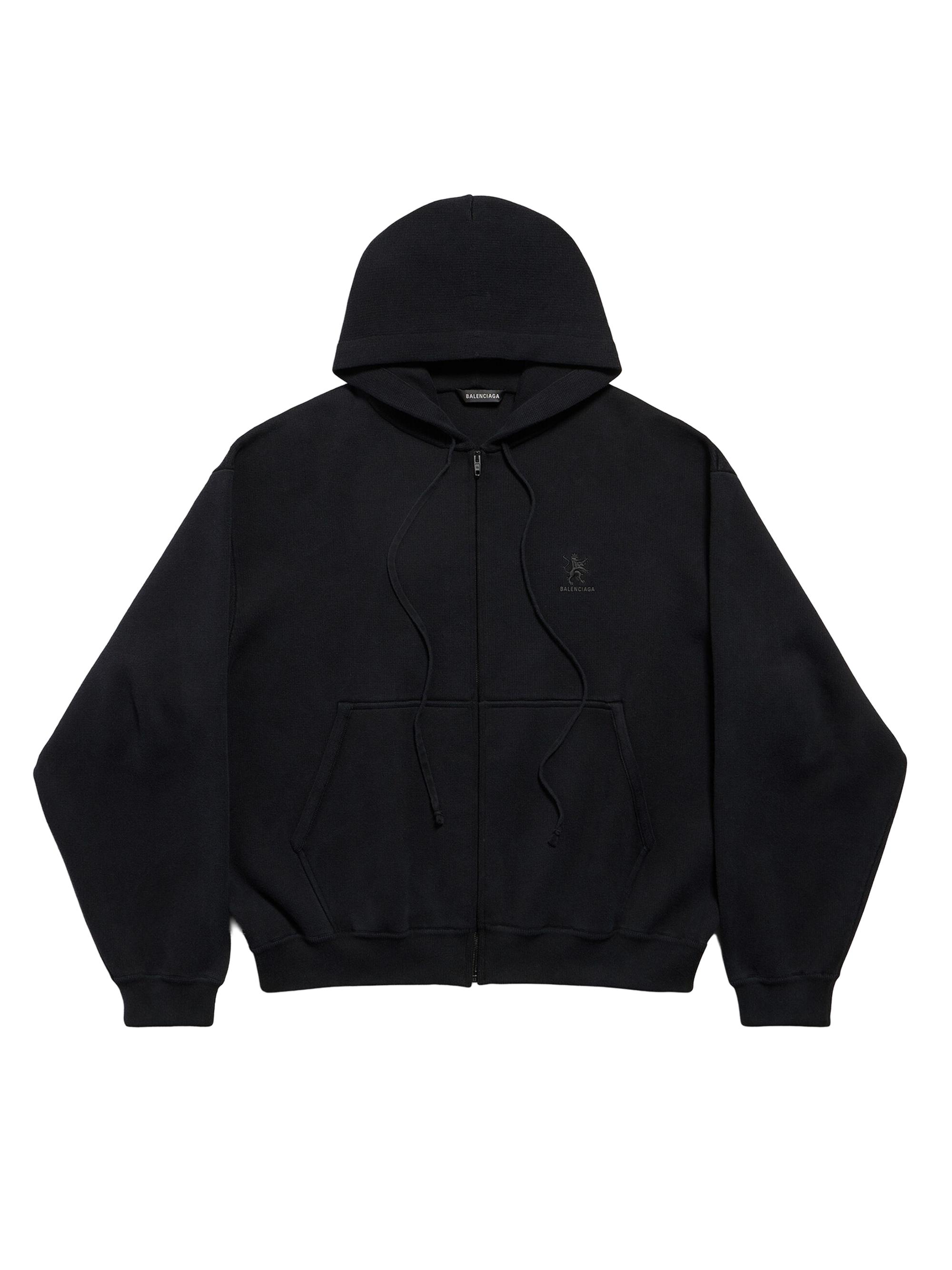 Balenciaga Outerwear Zip-Up Hoodie Oversized | Saks Fifth Avenue