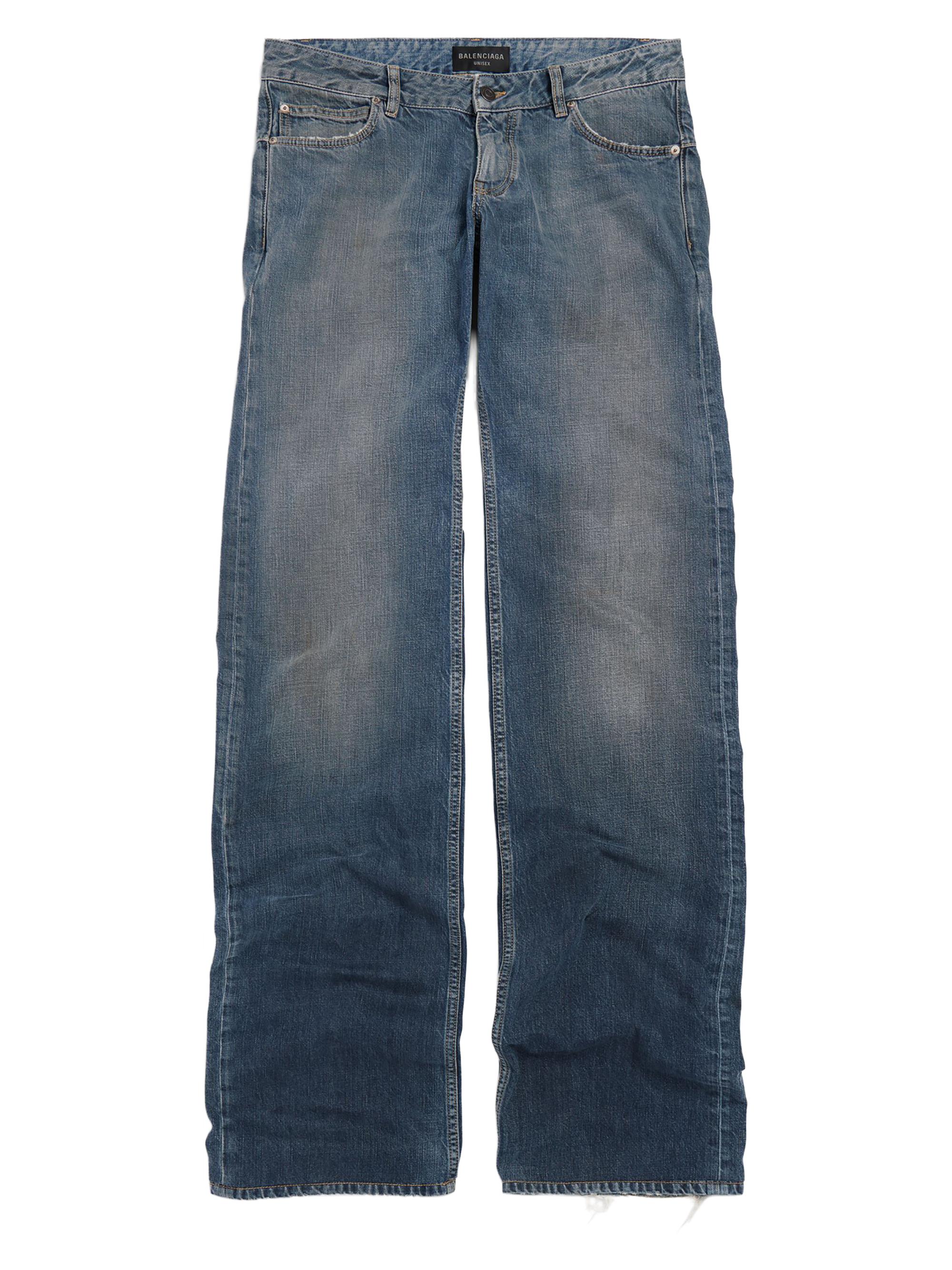 Balenciaga Super Destroyed Baggy Pants | Saks Fifth Avenue