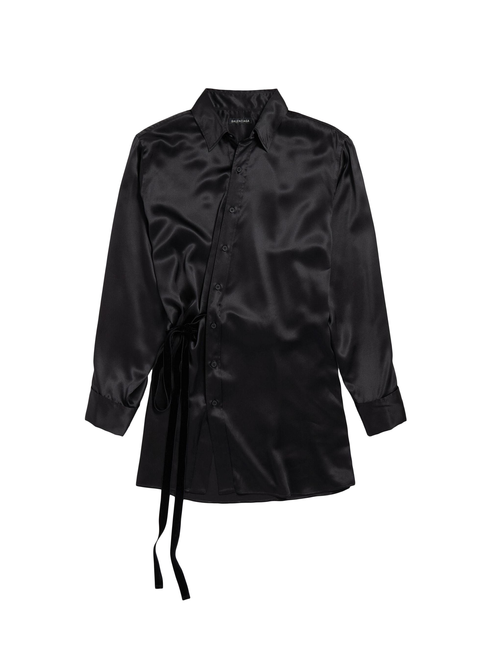 Balenciaga Women's Wrap Dress - Black