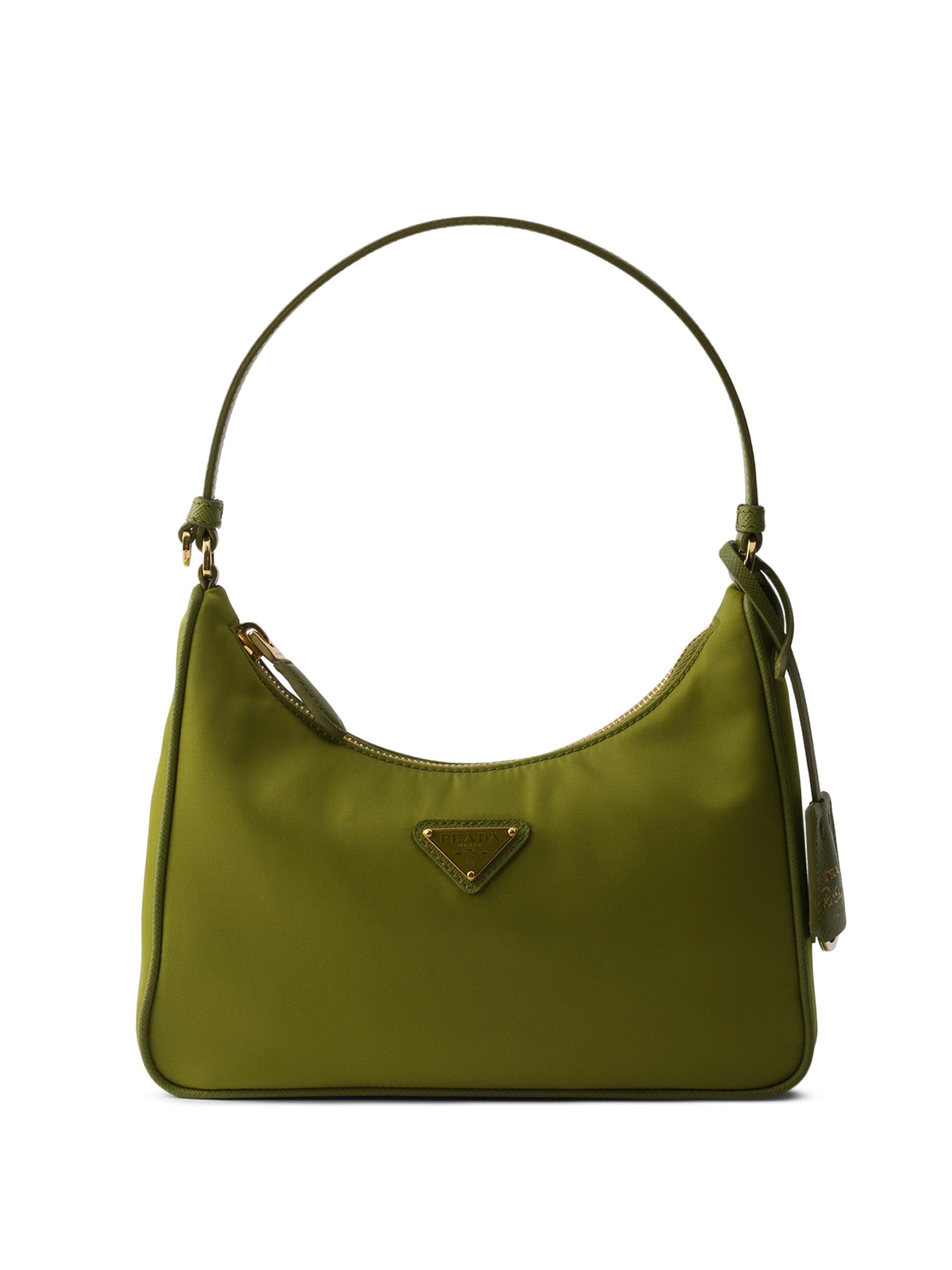 Prada Women's Re-Edition 2005 Re-Nylon and Saffiano Mini Shoulder Bag - Green