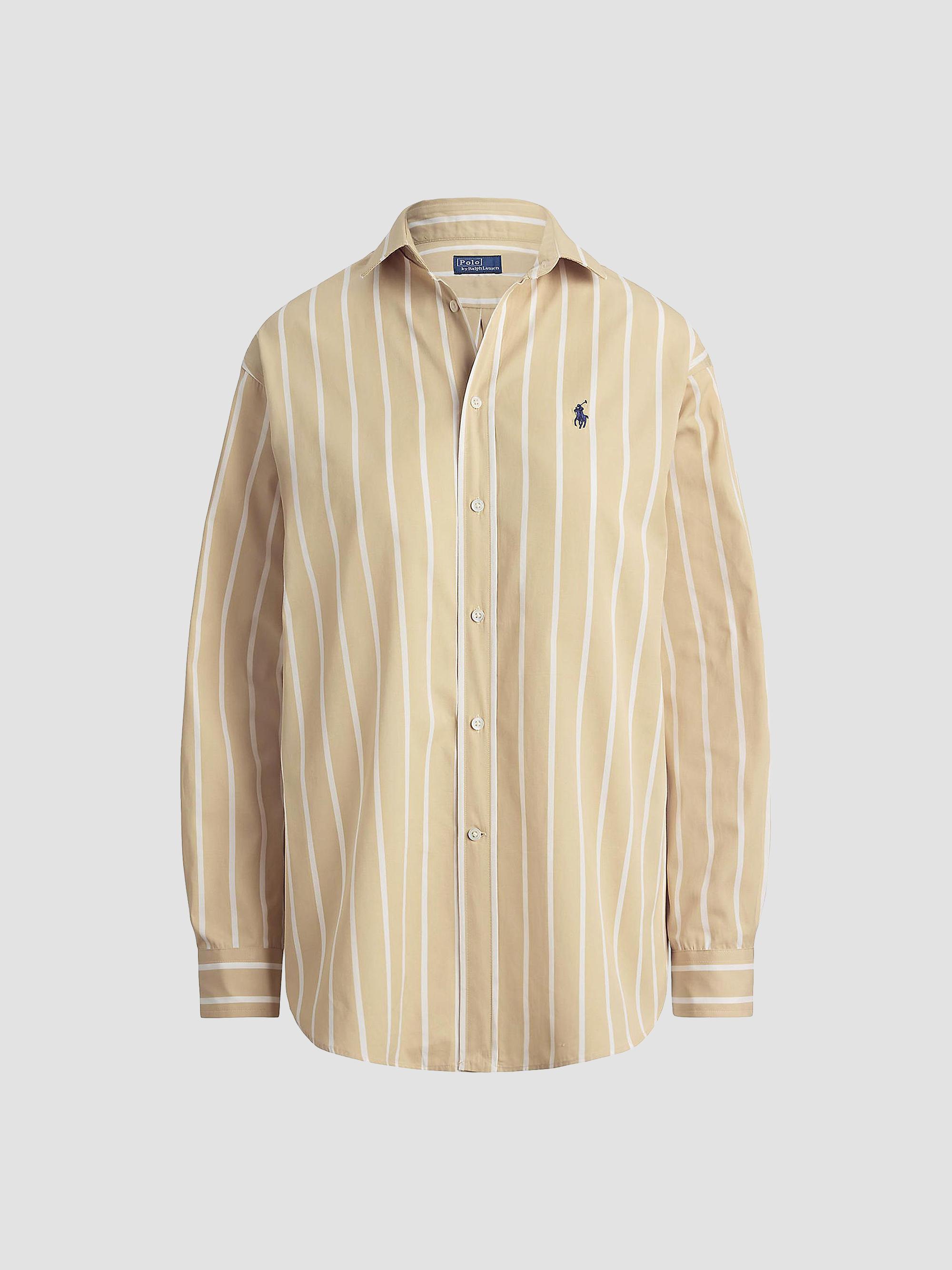 Polo Ralph Lauren Striped Cotton Button-Front Shirt | Saks Fifth