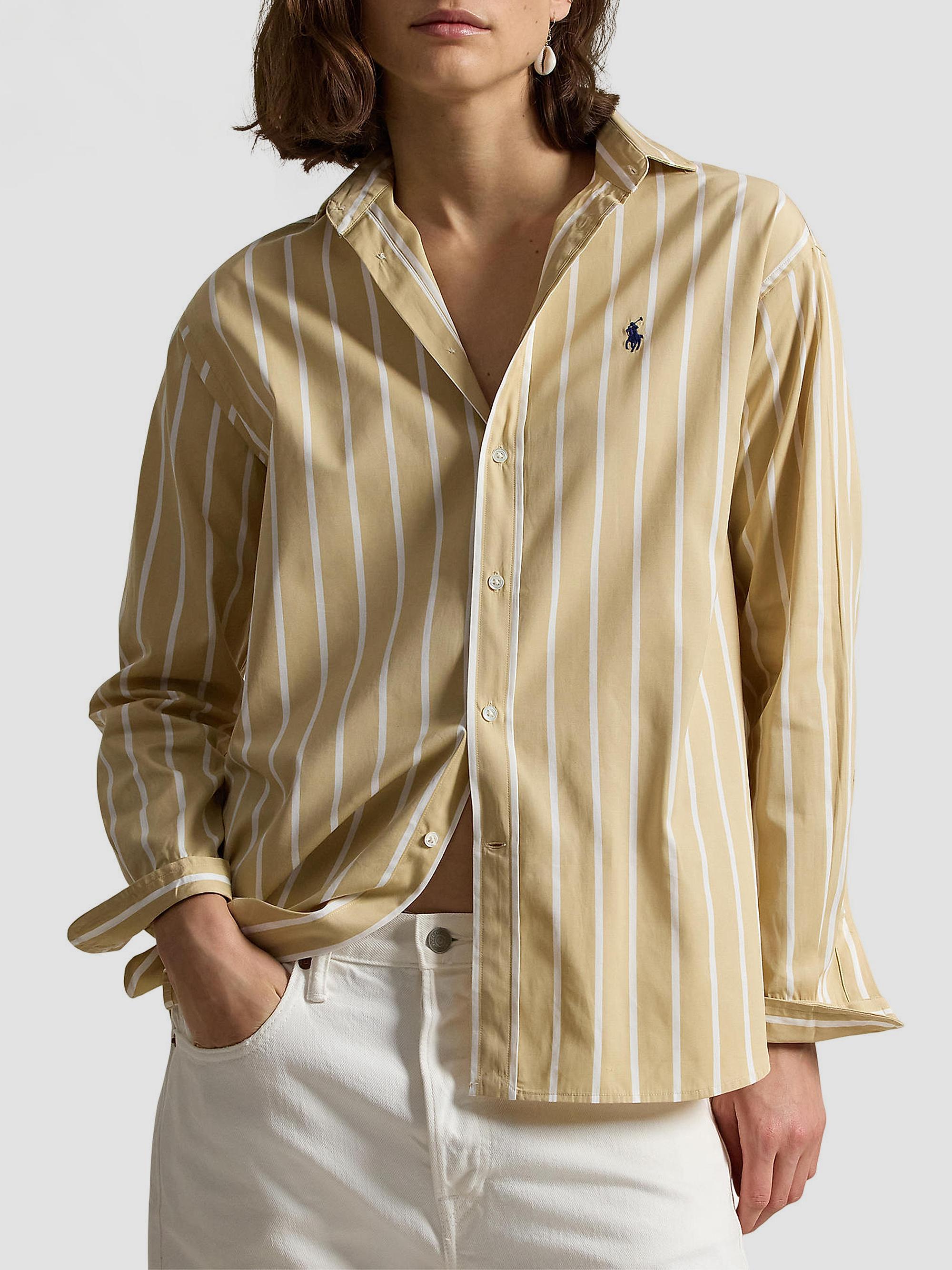 Polo Ralph Lauren Striped Cotton Button-Front Shirt | Saks Fifth