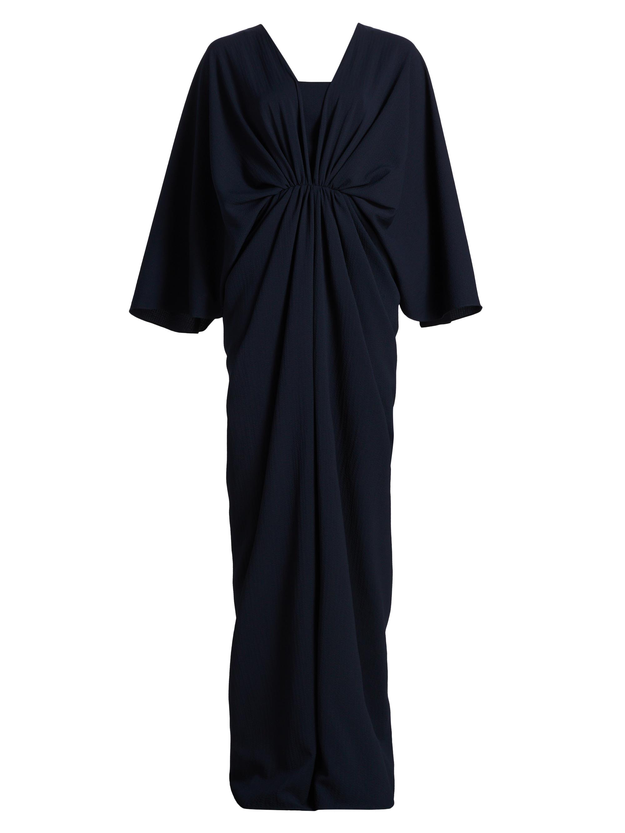 Amsale Women's Draped Twist Jersey Gown - Navy