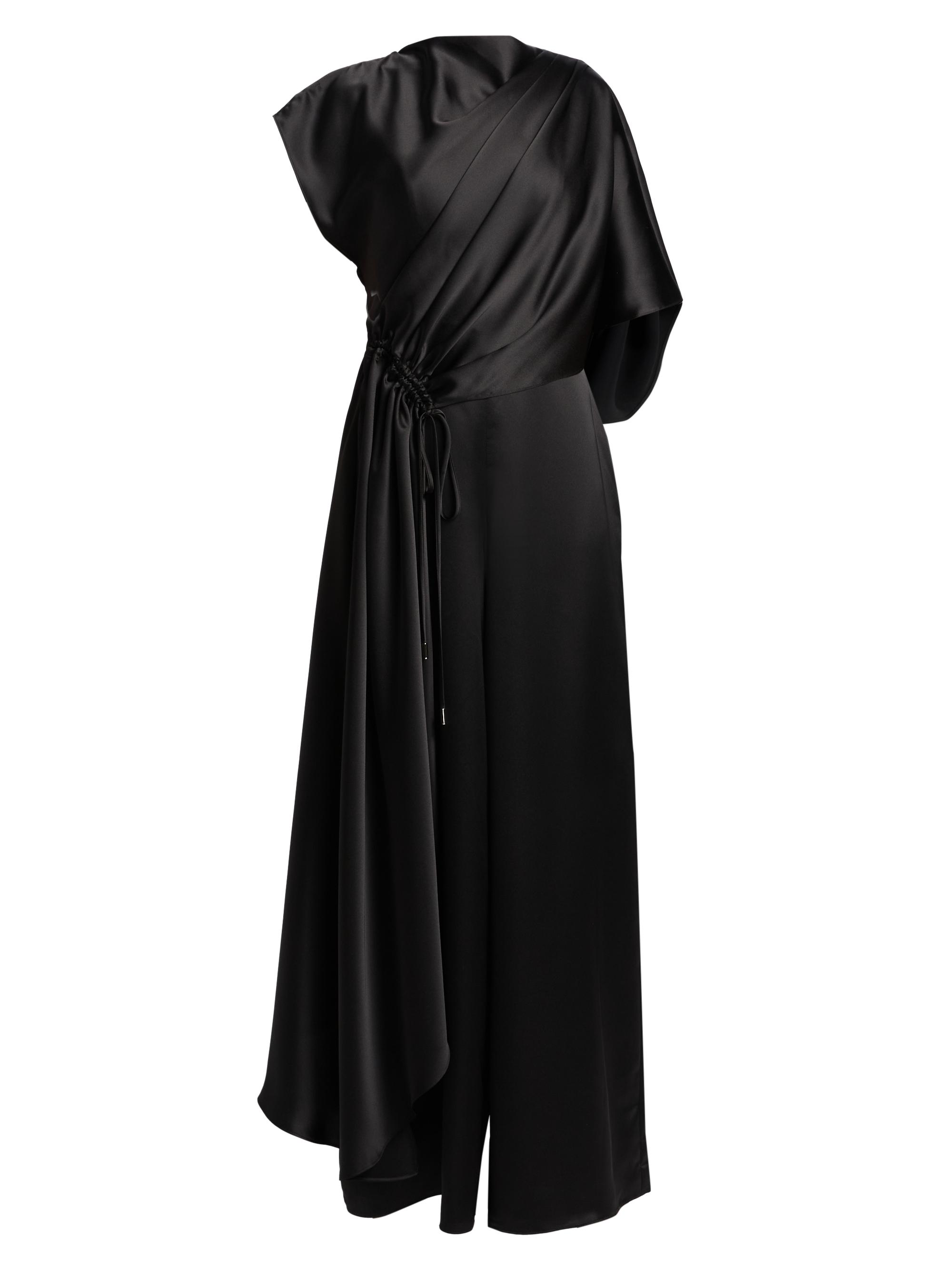 Halston Ignacia Crepe Cape Jumpsuit | Saks Fifth Avenue