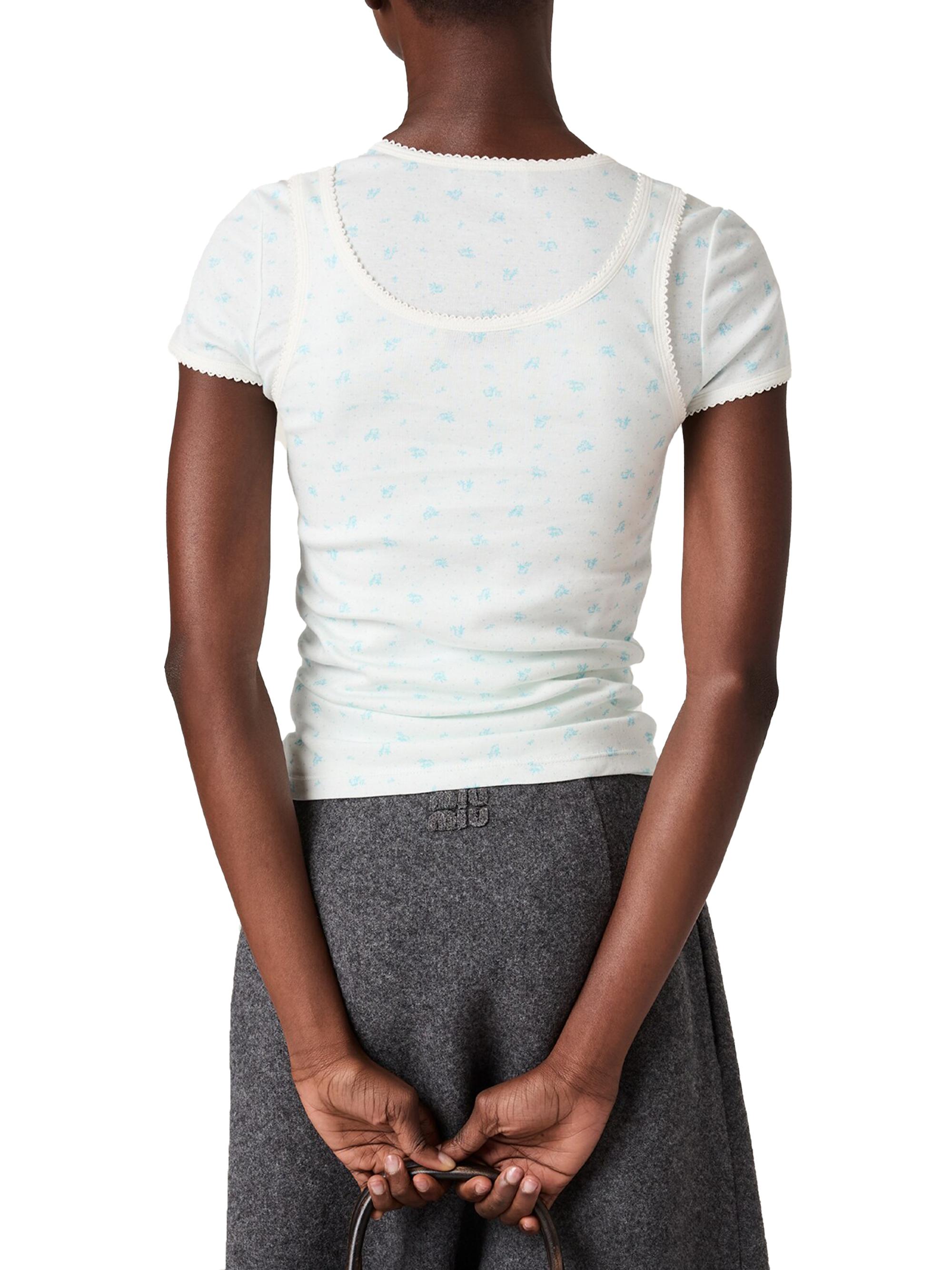 Miu Miu Ribbed Jersey Tank Top | Saks Fifth Avenue