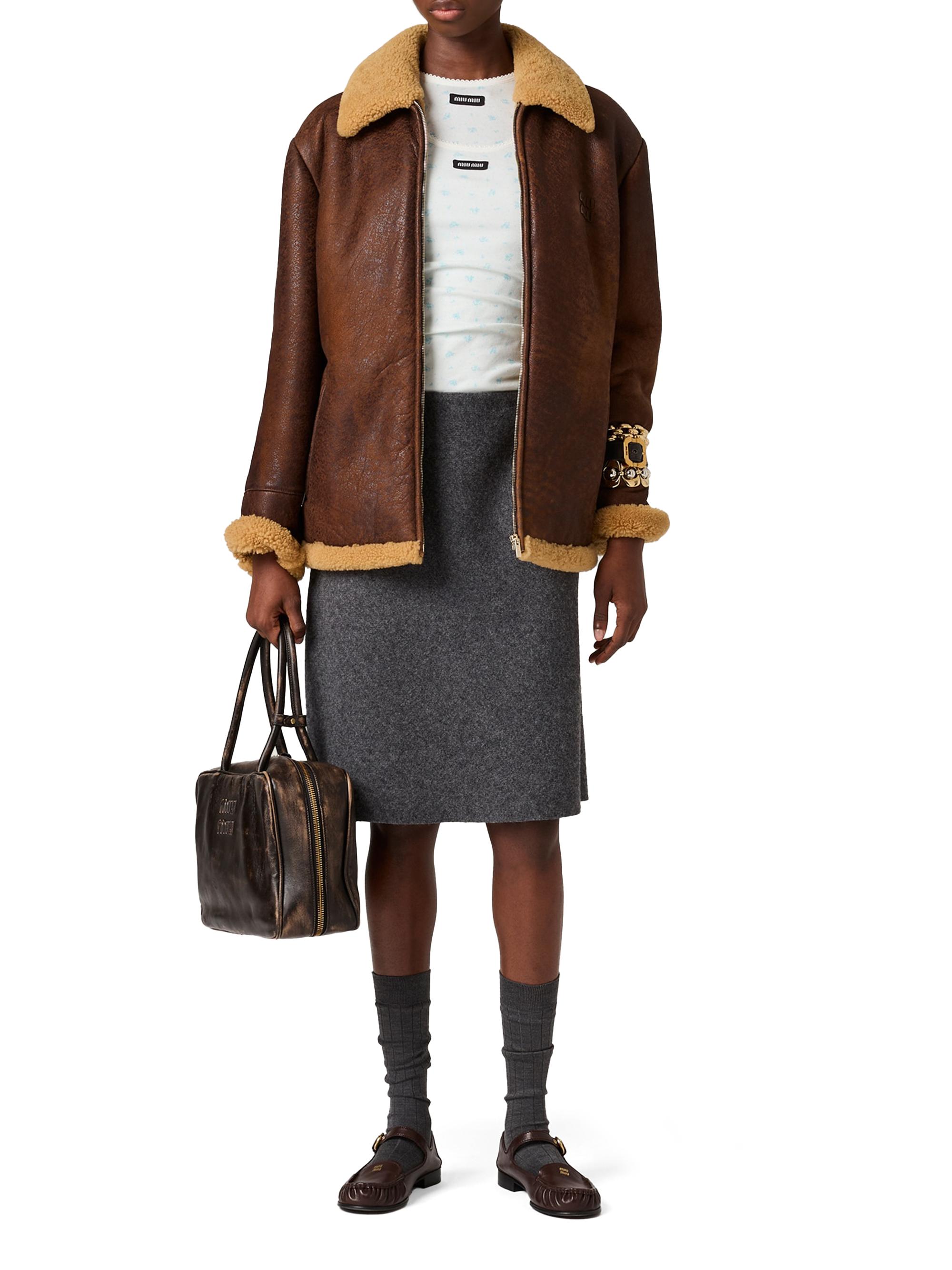 Miu Miu Ribbed Jersey Tank Top | Saks Fifth Avenue