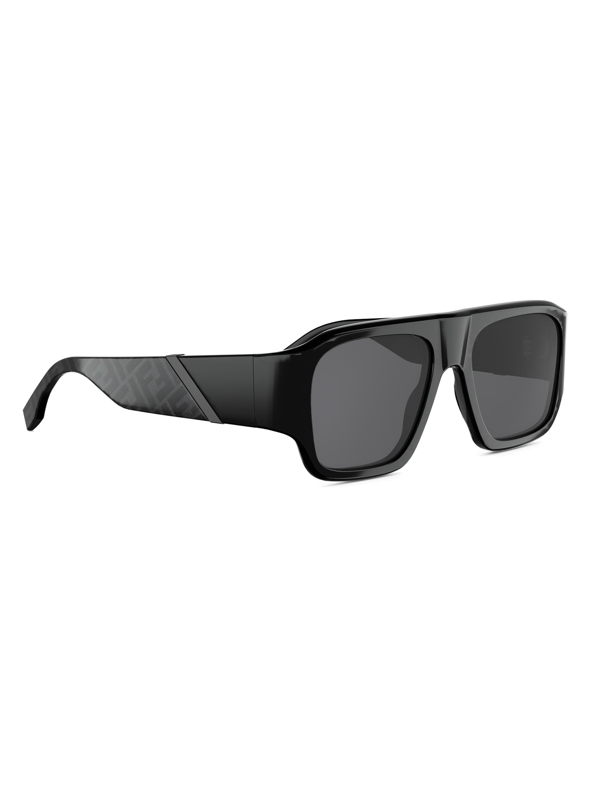 Fendi Diagonal 54MM Square Sunglasses | Saks Fifth Avenue