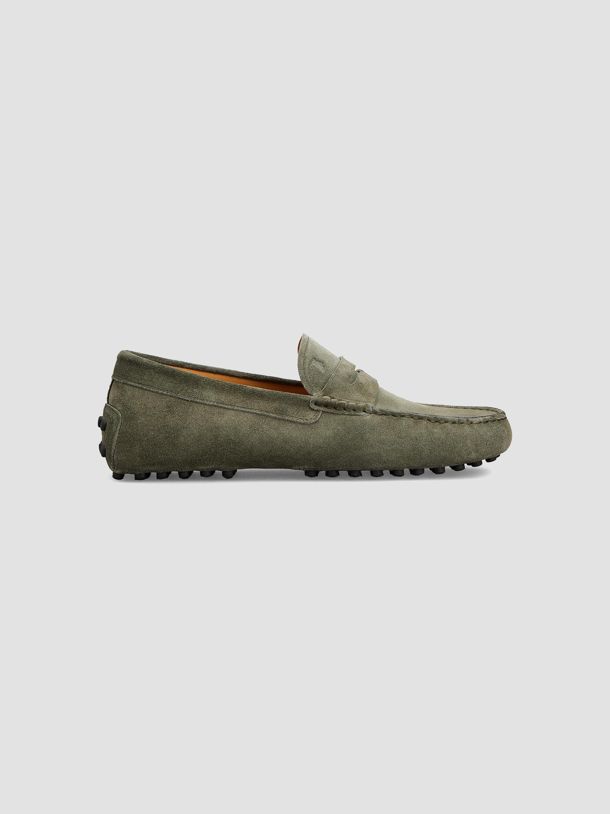 Tod's Men's Gommino Suede Driving Loafers - Militare | Thumbnail 9