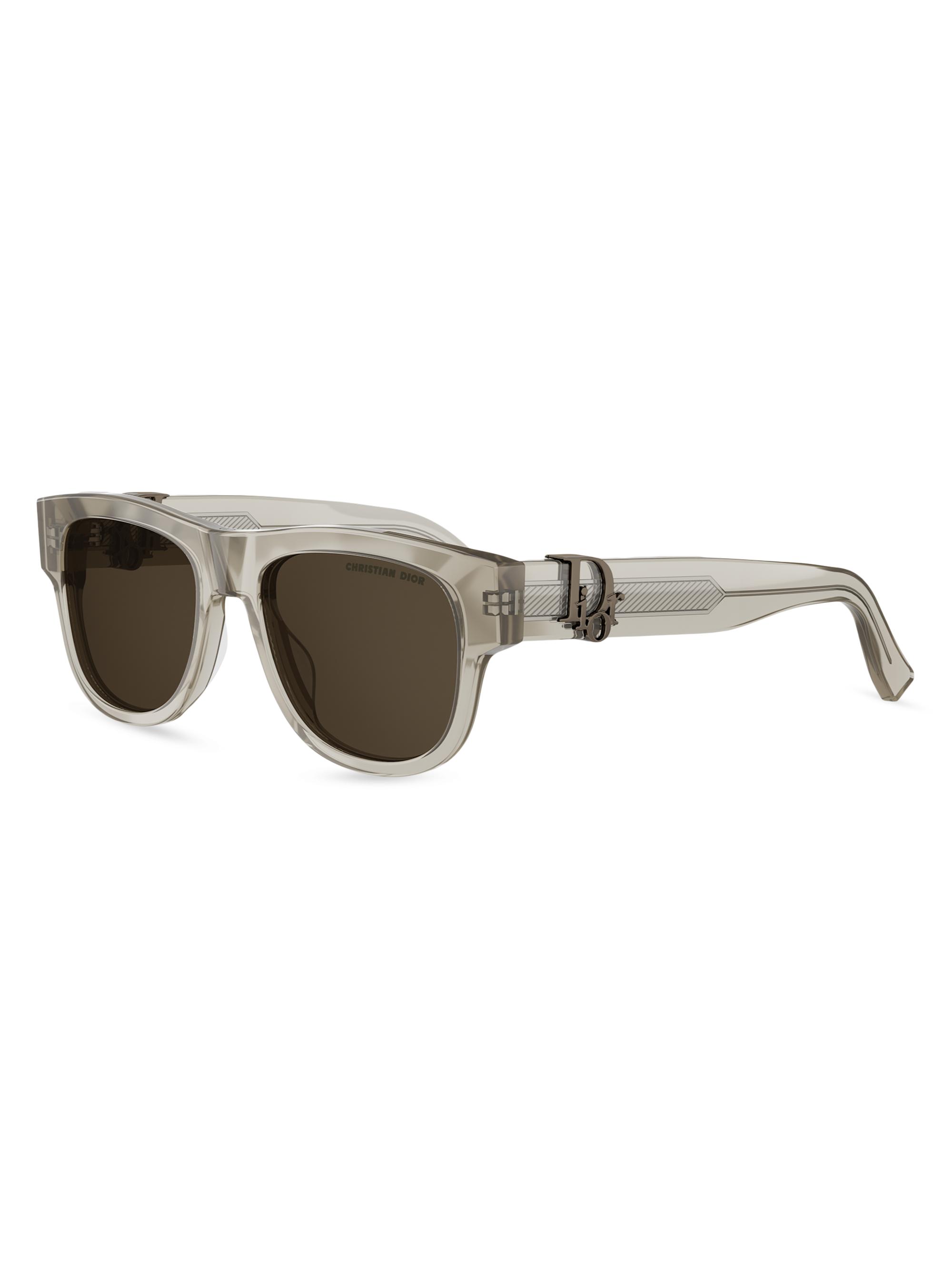 DIOR DiorOblique S1I 53MM Square Sunglasses | Saks Fifth Avenue