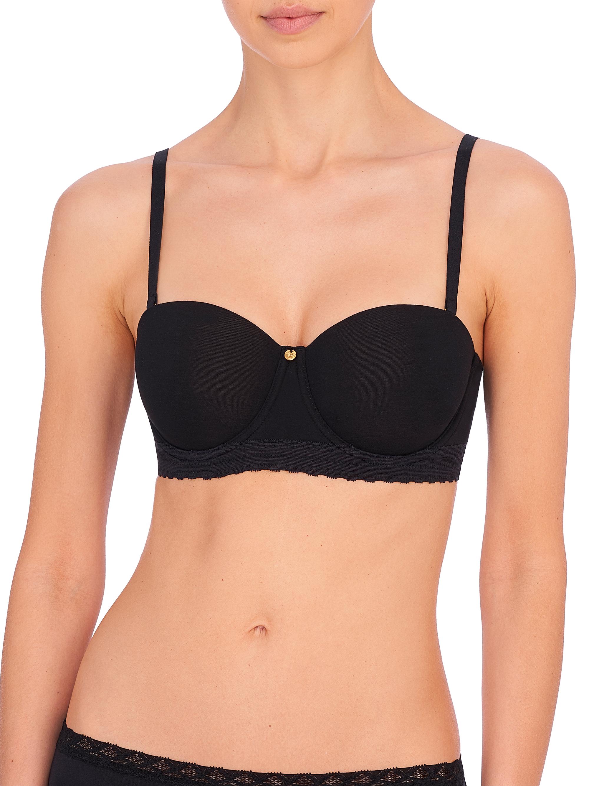 Natori Women's Truly Smooth Longline Strapless Bra - Black