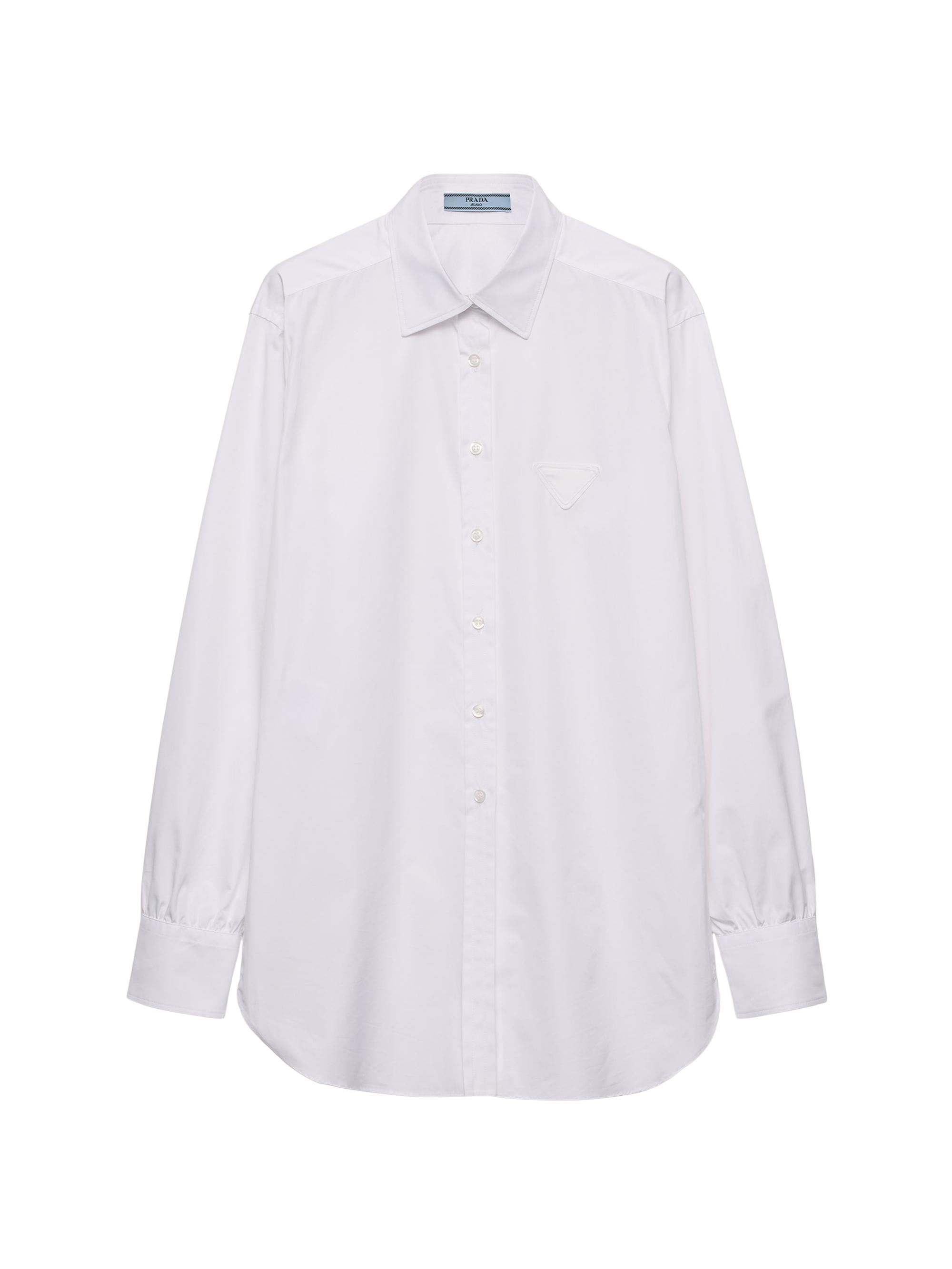 Prada Women's Cotton Poplin Shirt - White