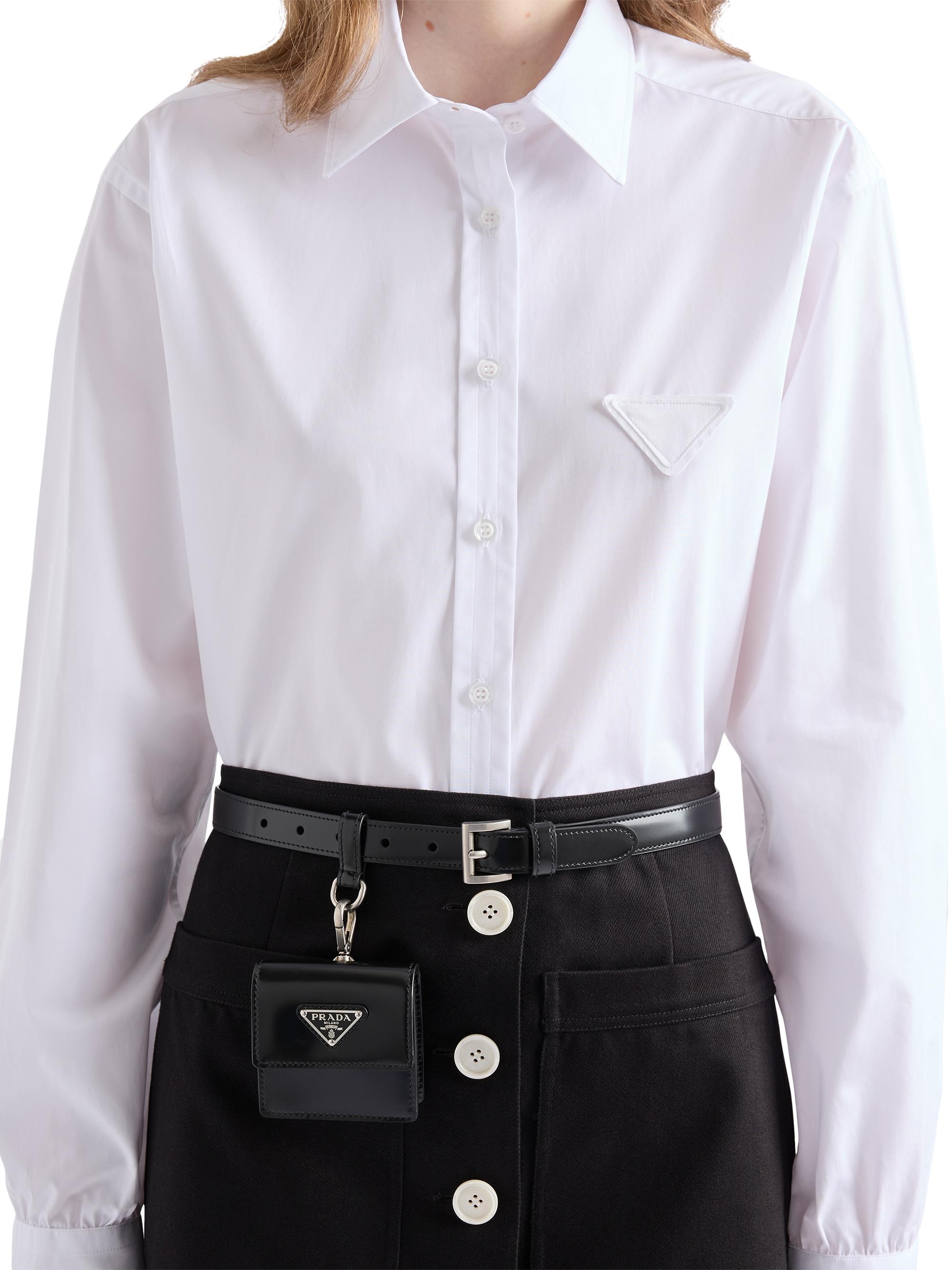 Prada Cotton Poplin Shirt | Saks Fifth Avenue