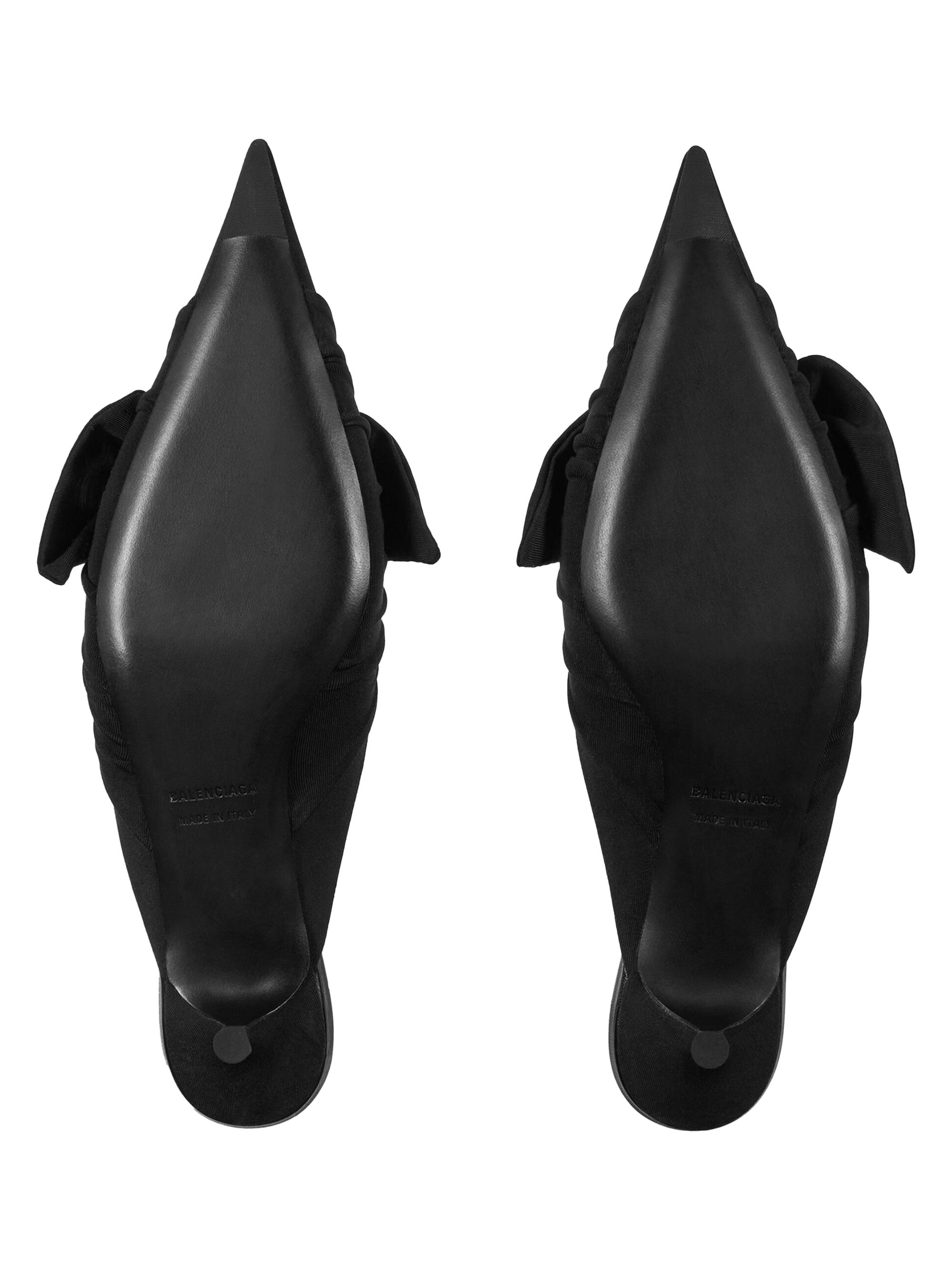 BALENCIAGA Knife Bow 40mm ミュール ブラック BALENCIAGA Knife Bow 40mm ミュール ブラック BALENCIAGA Knife bow