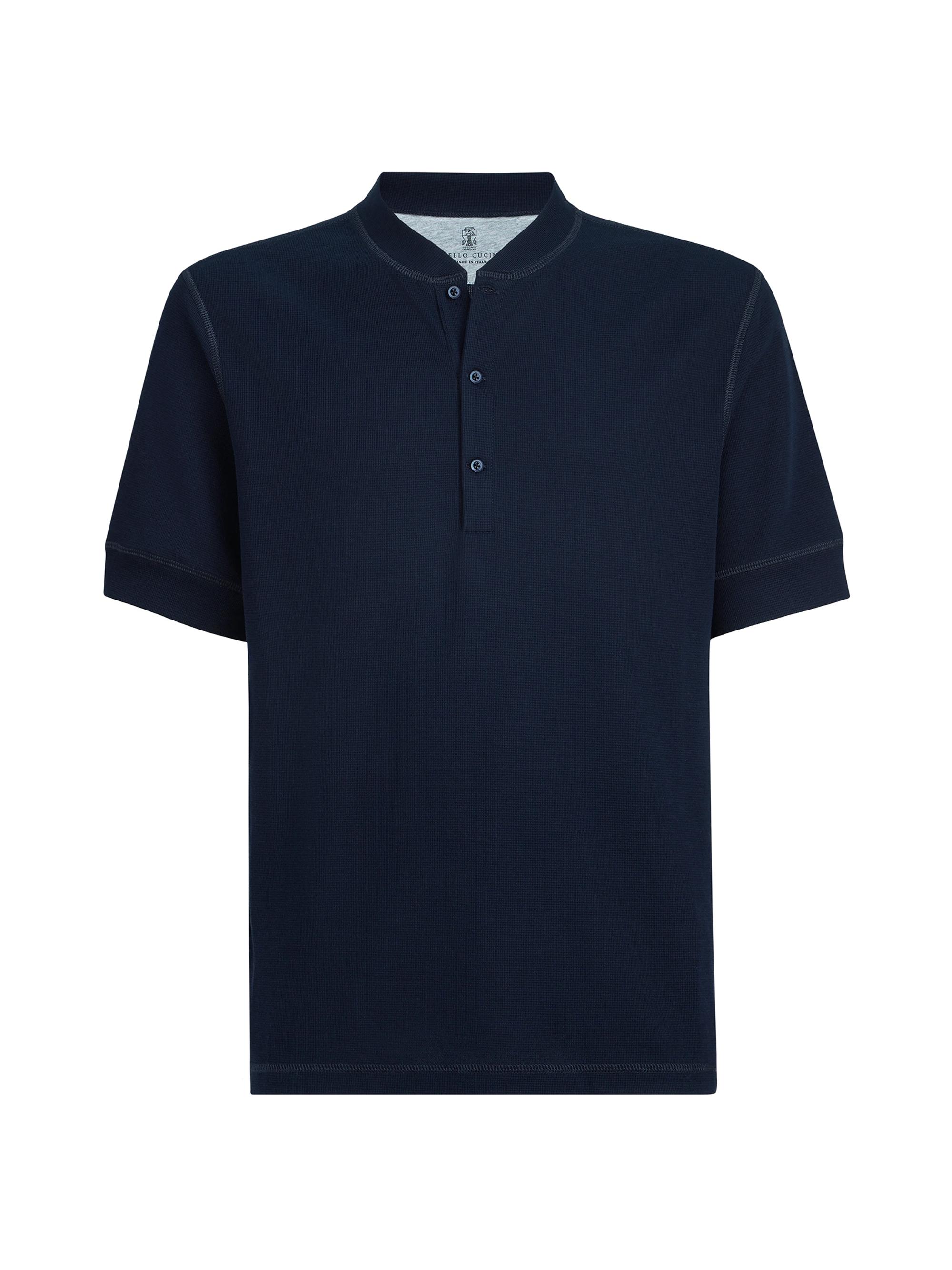 Brunello Cucinelli Cotton Jersey Mock-Neck T-Shirt | Saks Fifth Avenue