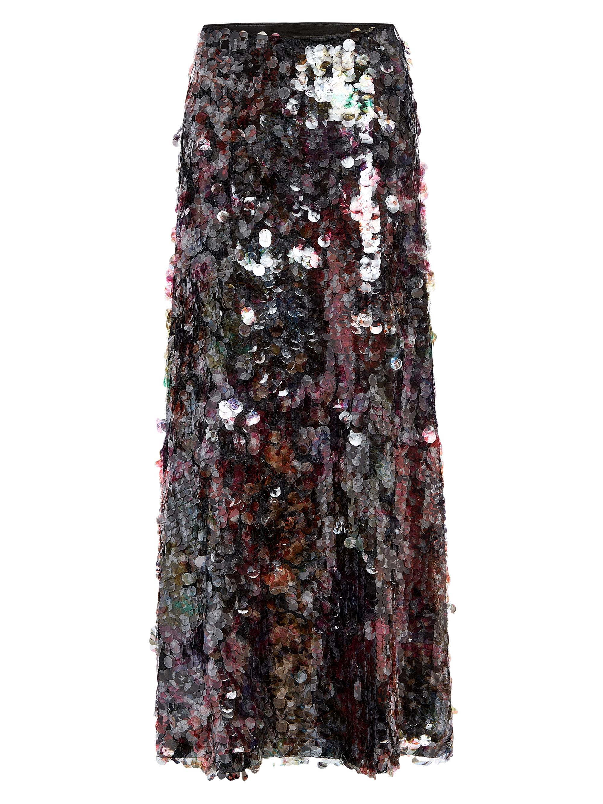 Marie Oliver Women's Odessa Sequin Maxi Skirt - Euphoria Sequin