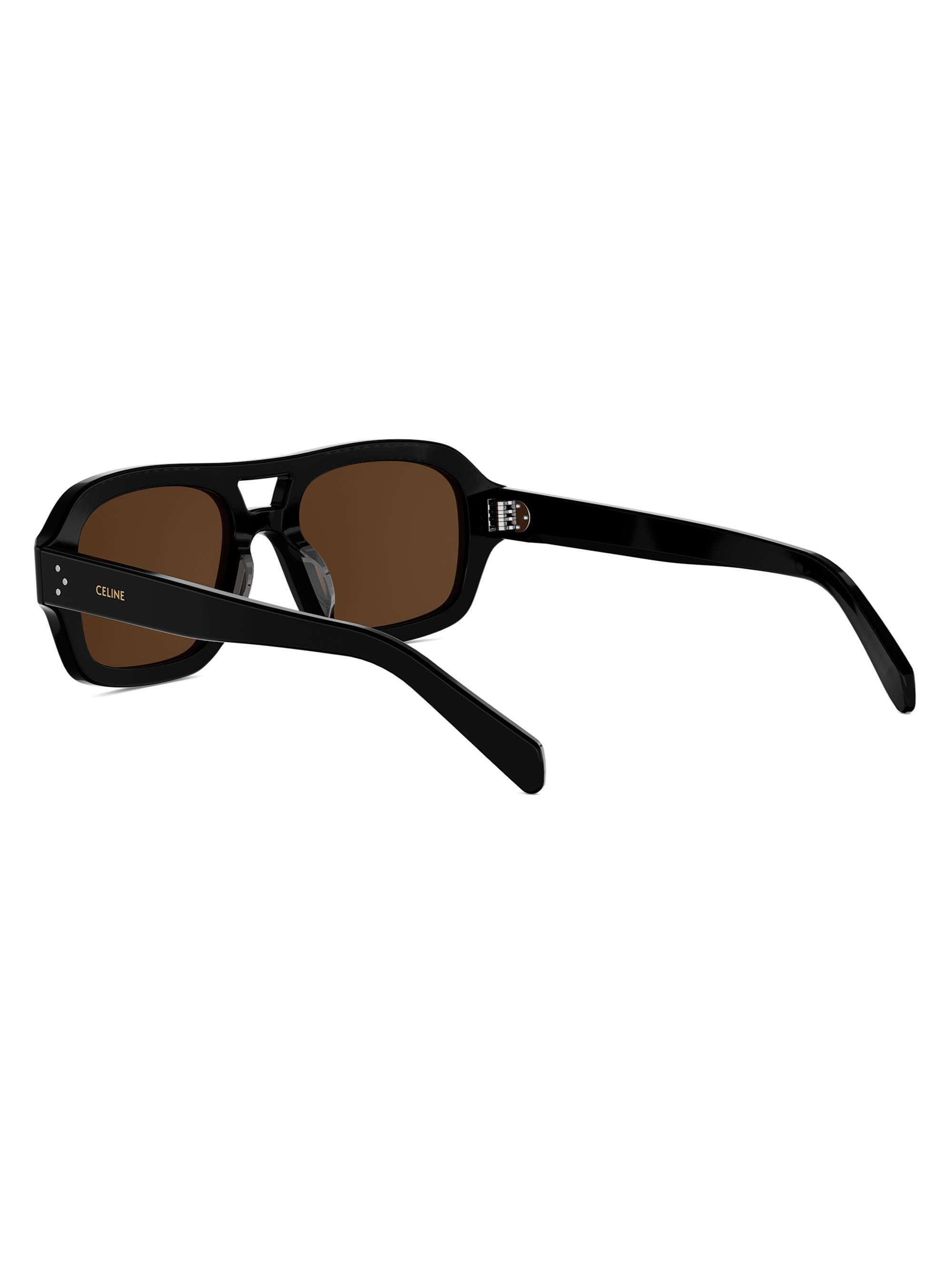 CELINE CELINE 3 Dots 53MM Pilot Sunglasses | Saks Fifth Avenue
