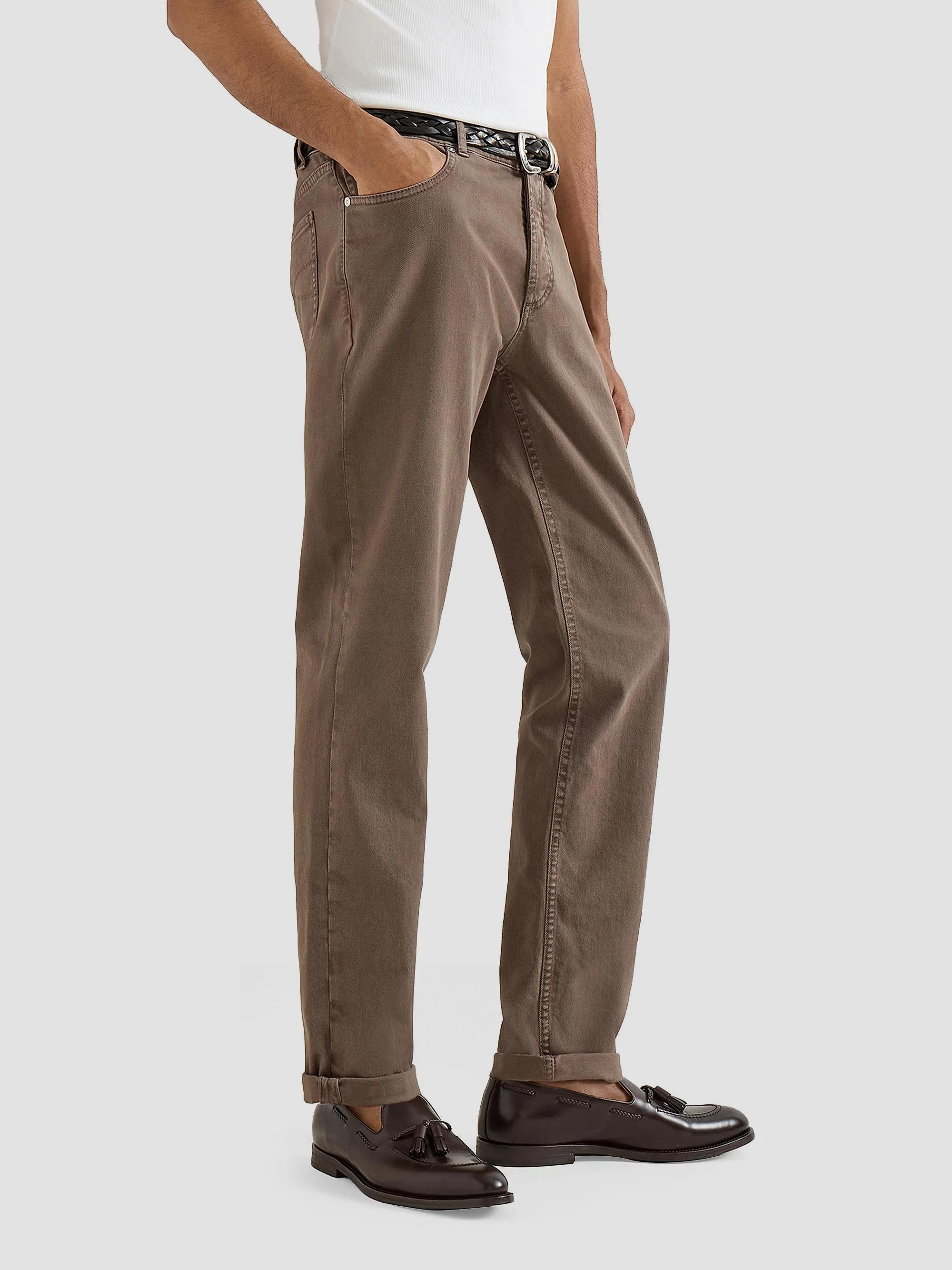Brunello Cucinelli Lightweight Denim Traditional Fit Five Pocket