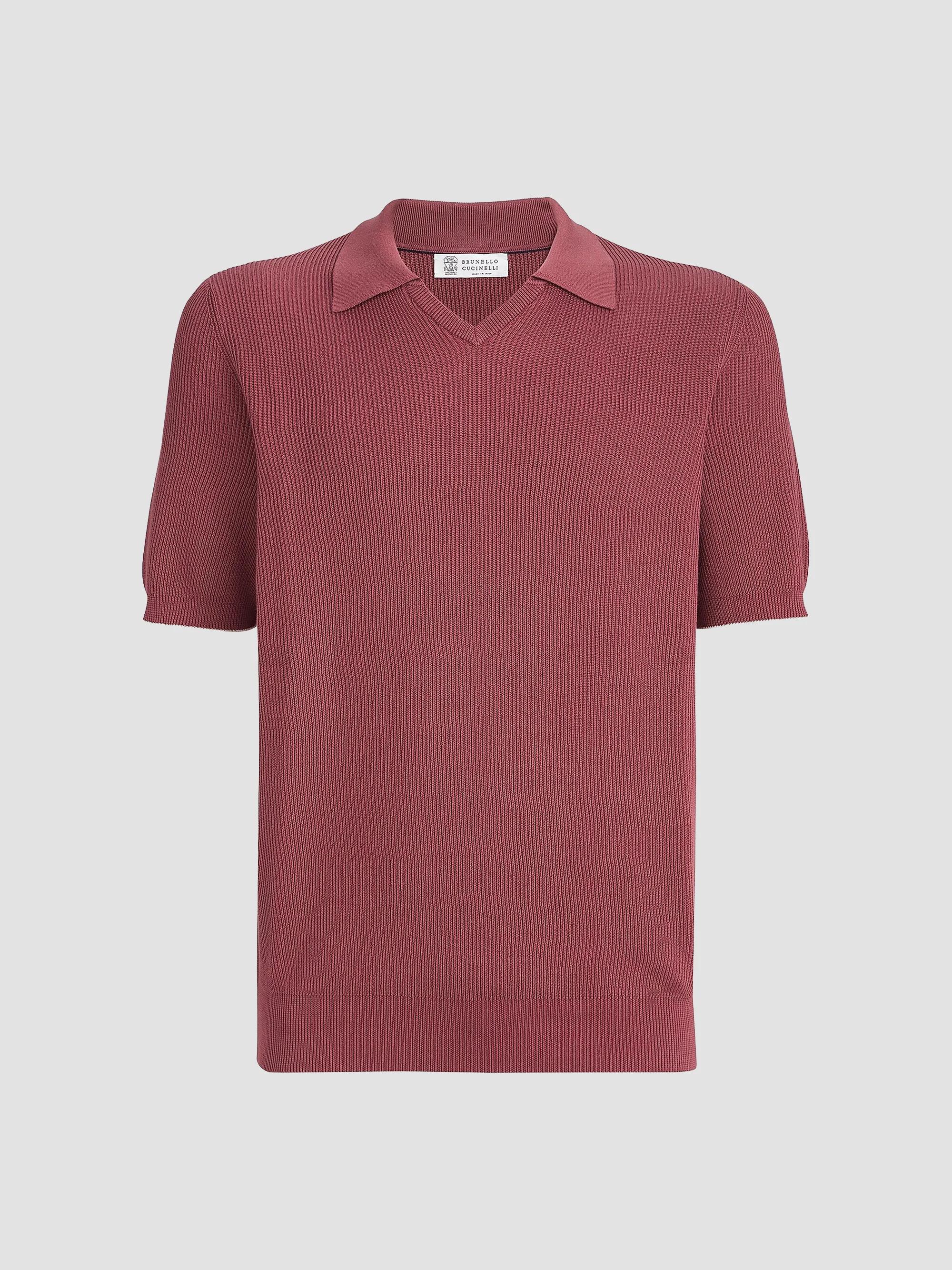 Prada Cashmere and Silk Polo Shirt | Saks Fifth Avenue