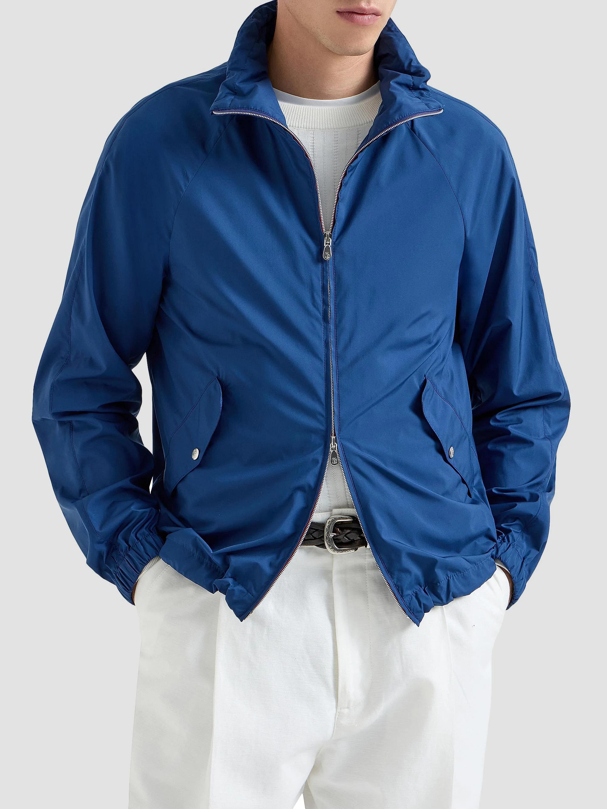Brunello Cucinelli Lightweight Nylon Unlined Outerwear Jacket with