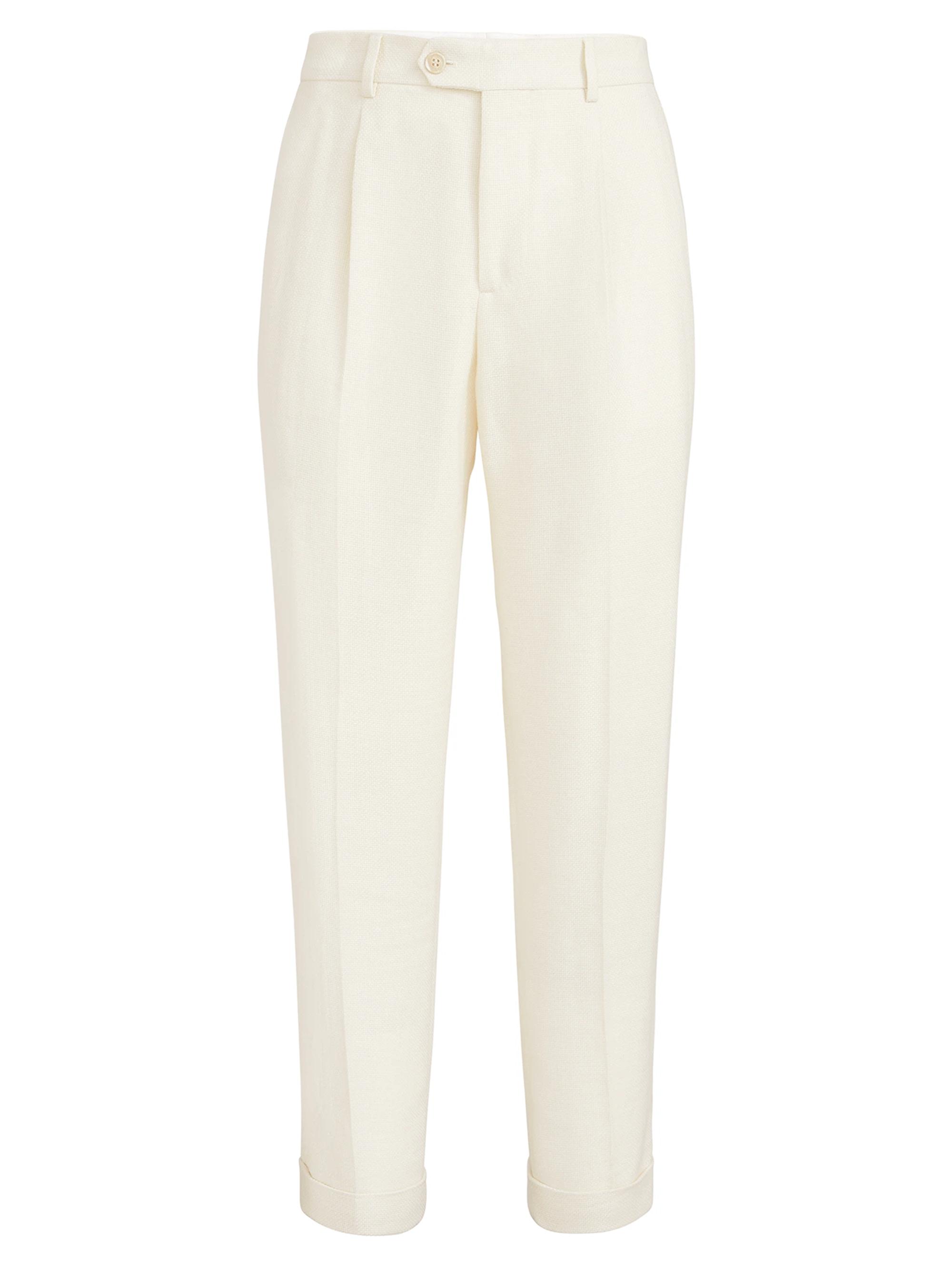 white male dress pants Zegarie Suit Separates Light Grey Solid Men's Dress Pants Light Grey / 30W / MP346-04