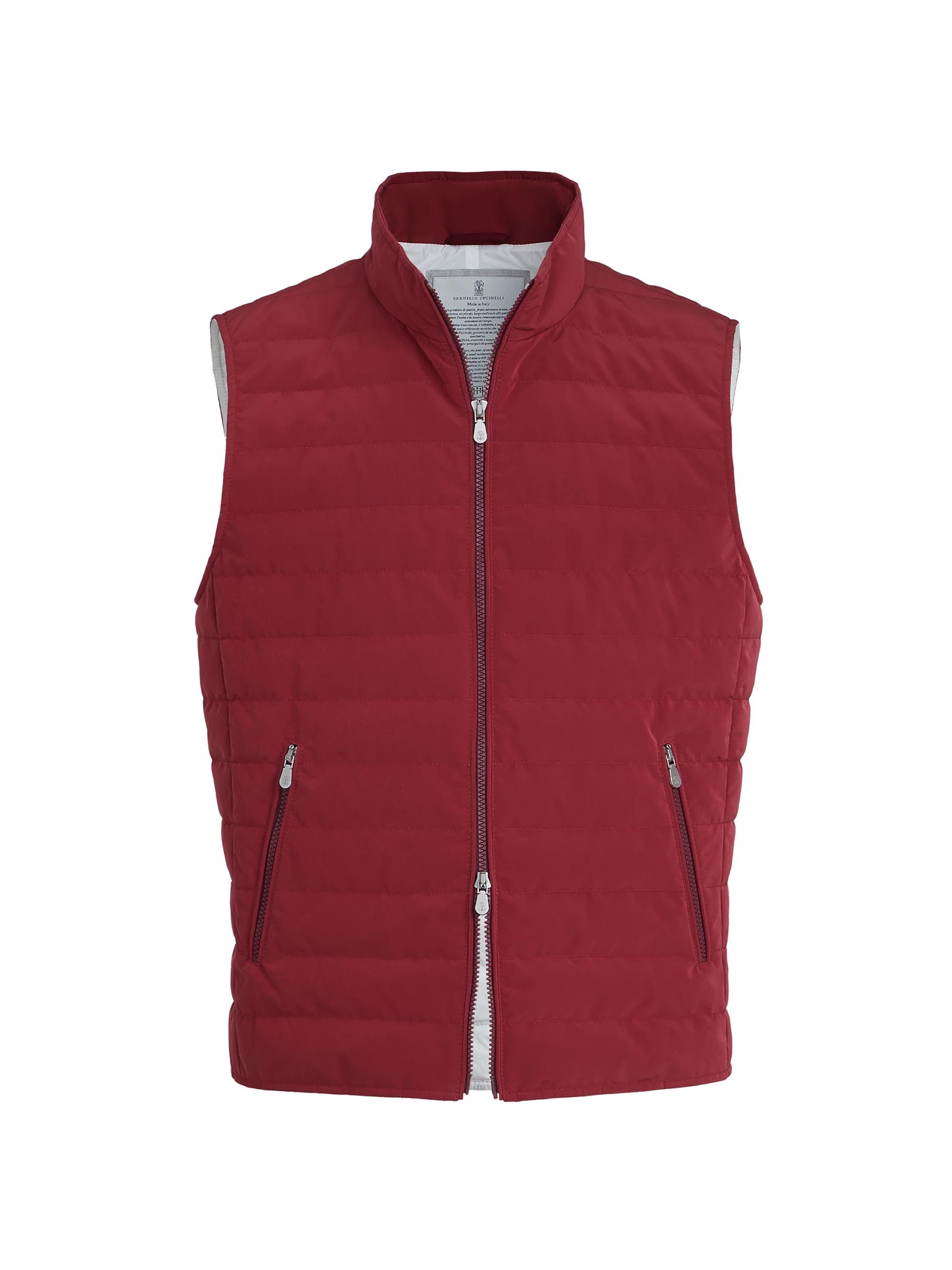 Brunello Cucinelli Bonded Nylon Down Vest | Saks Fifth Avenue