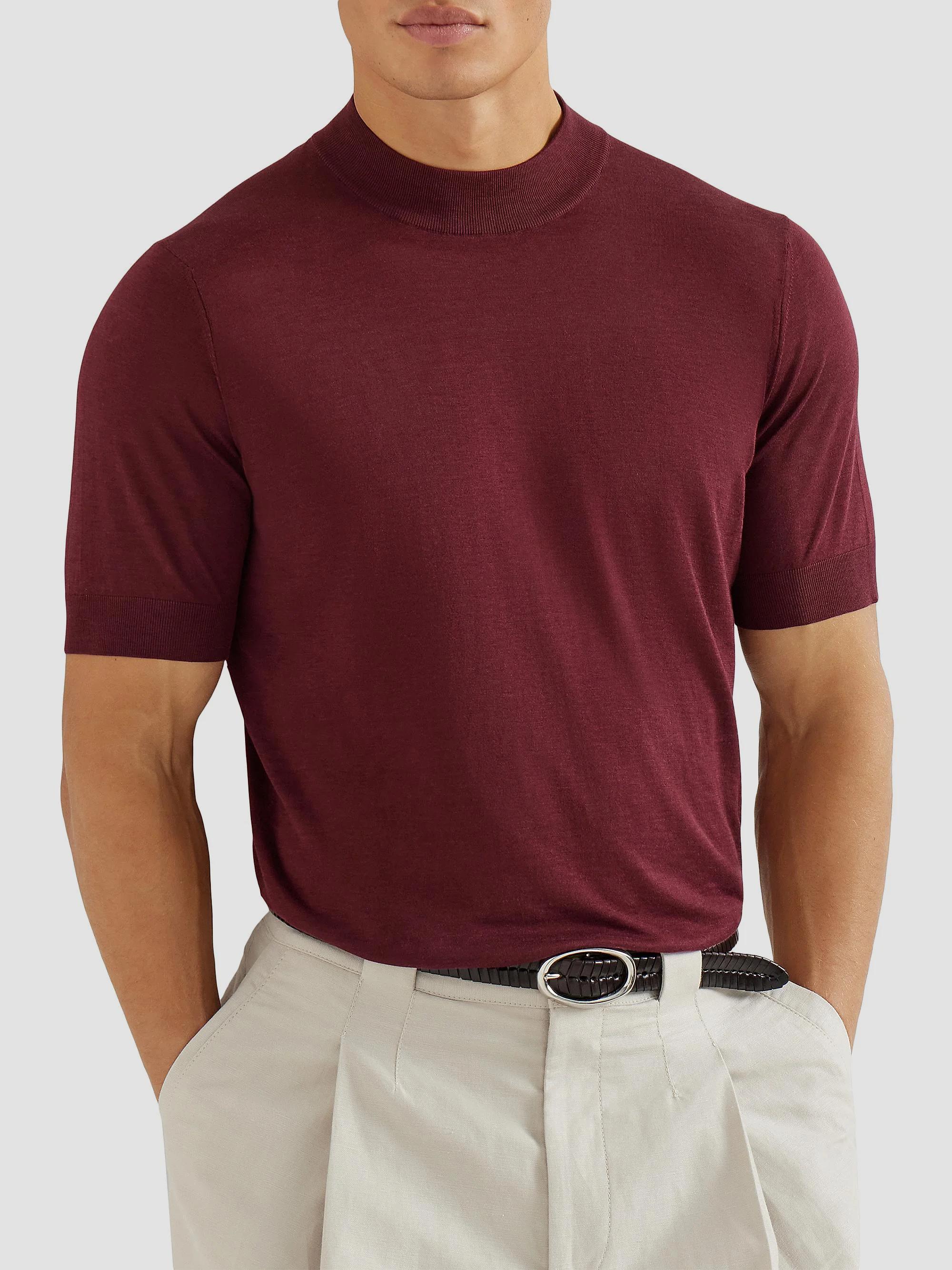 Brunello Cucinelli Lightweight Silk and Cotton Knit T-Shirt with