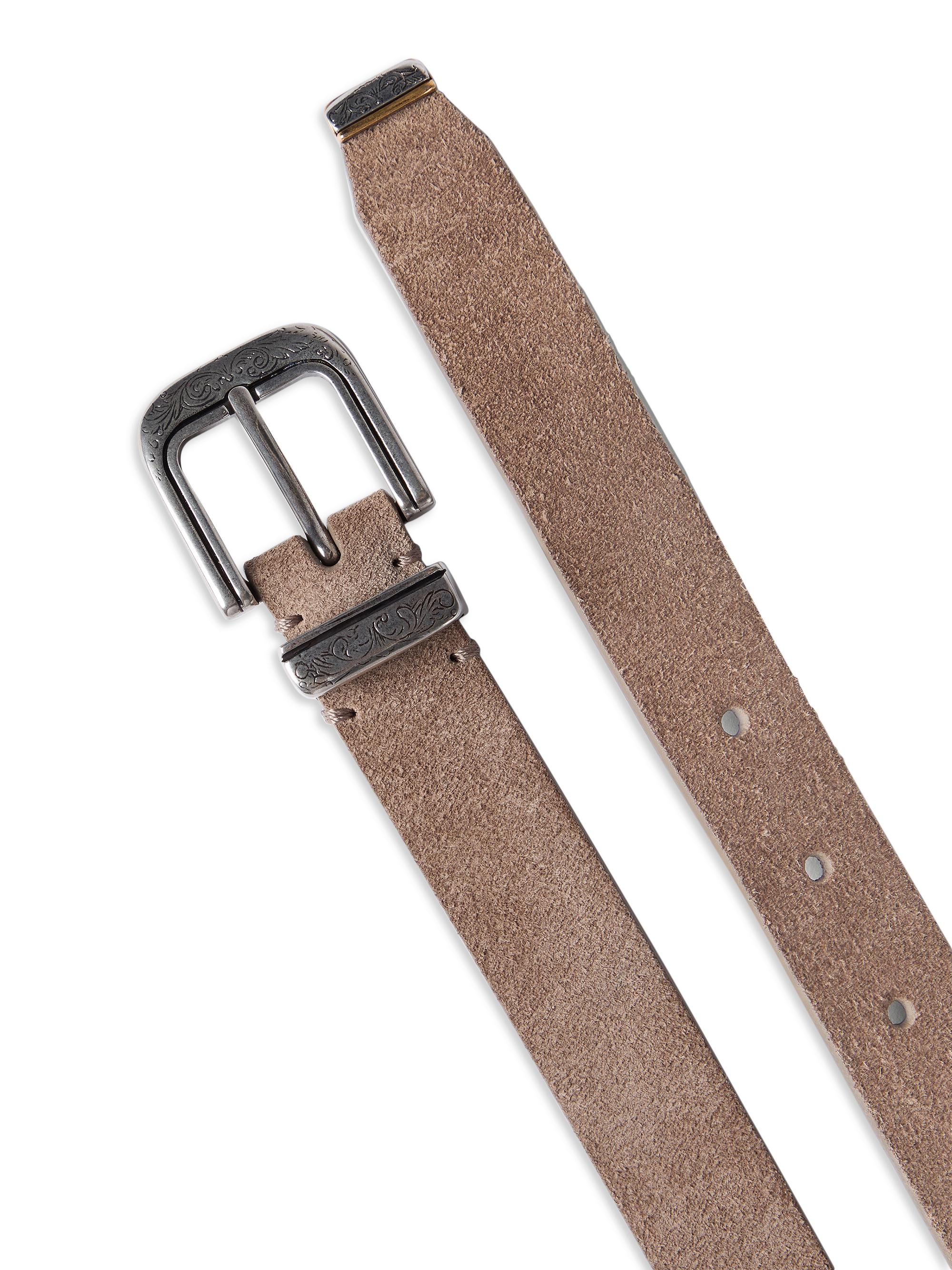 Brunello Cucinelli Reversed Leather Belt | Saks Fifth Avenue