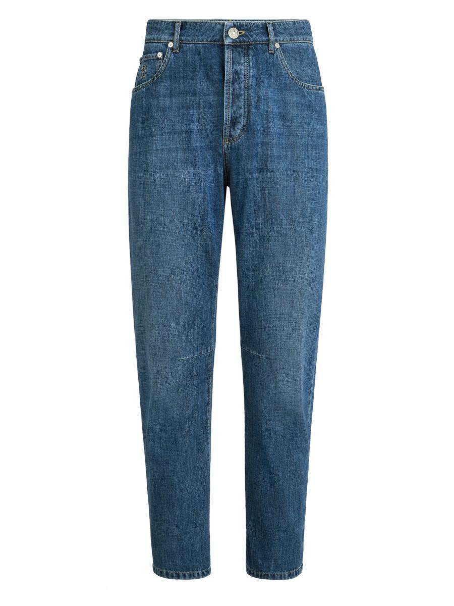 Brunello Cucinelli Lightweight Denim Five Pocket Jeans | Saks