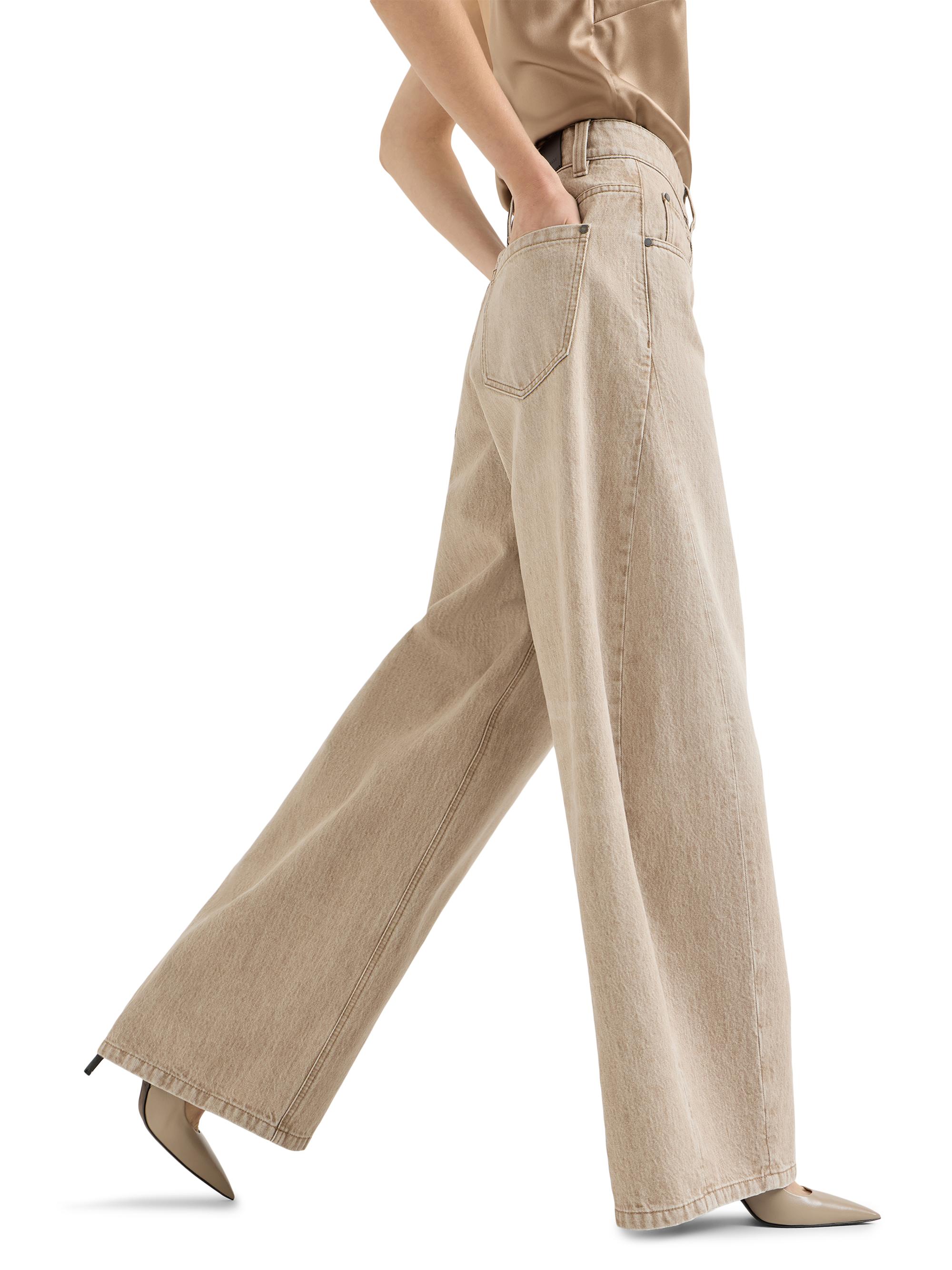 Brunello Cucinelli Authentic Denim Wide Trousers | Saks Fifth Avenue