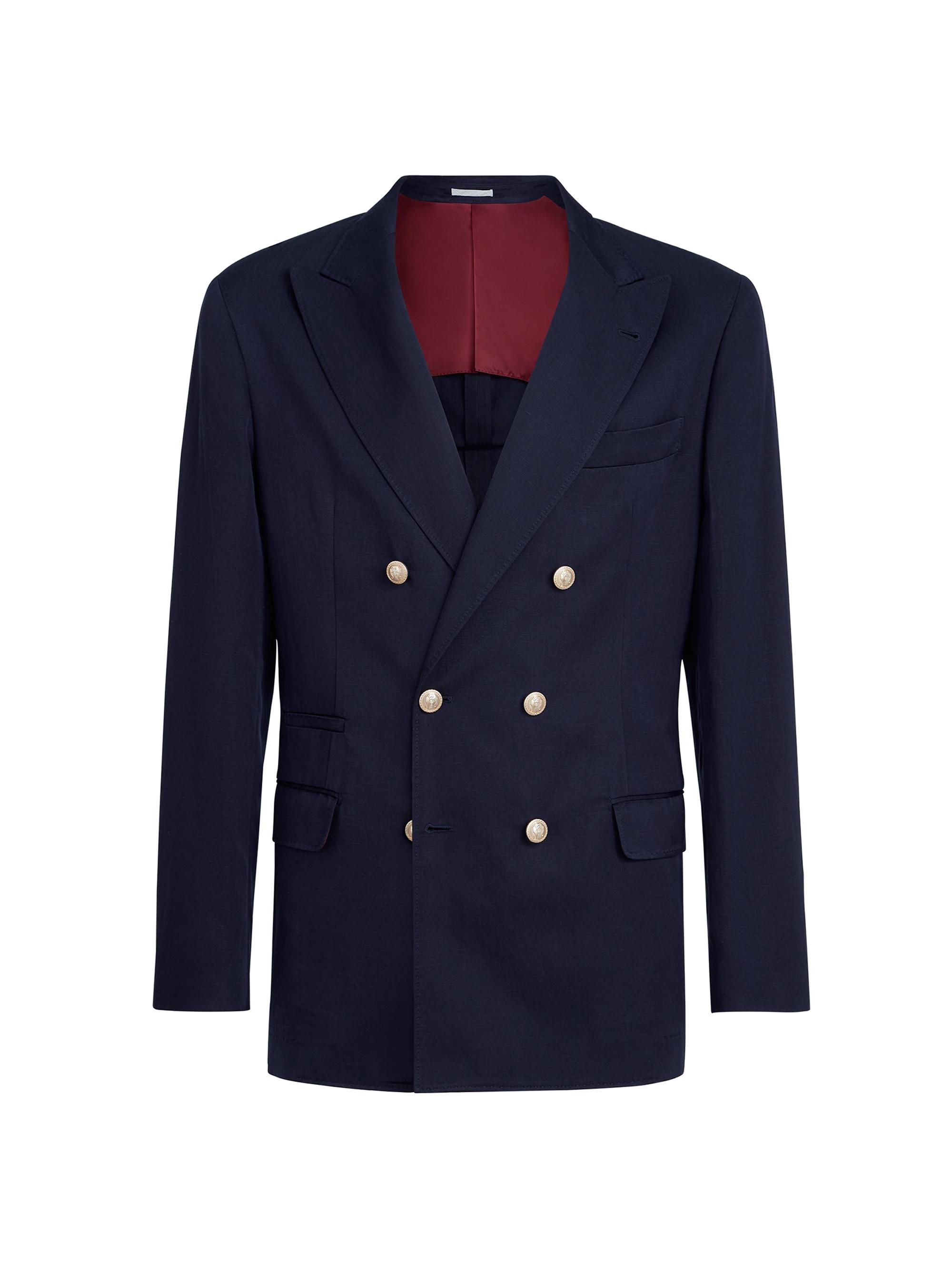 Brunello Cucinelli Délavé Silk and Linen Twill One and a Half