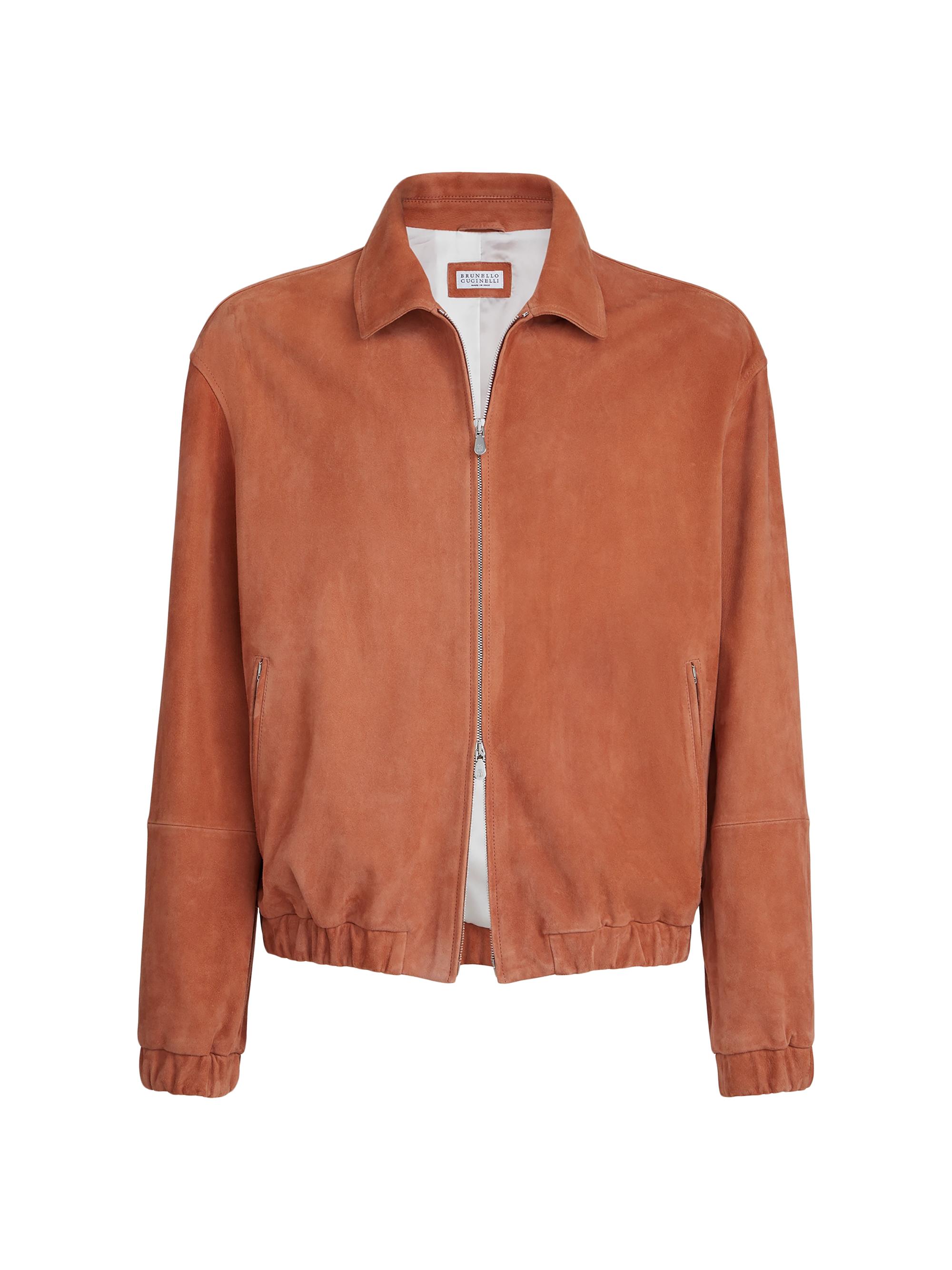 Brunello Cucinelli Suede Four Pocket Jacket | Saks Fifth Avenue
