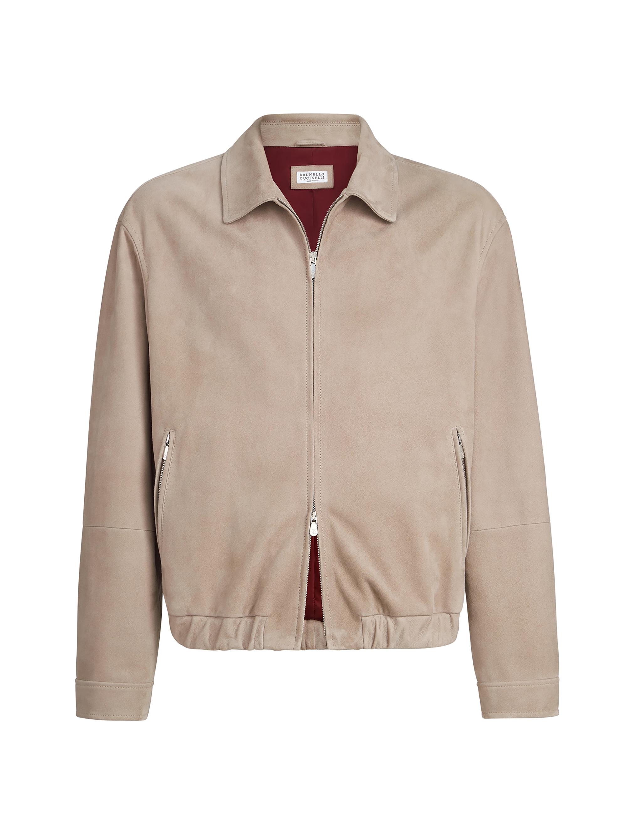 Brunello Cucinelli Country Suede Outerwear Jacket | Saks Fifth Avenue
