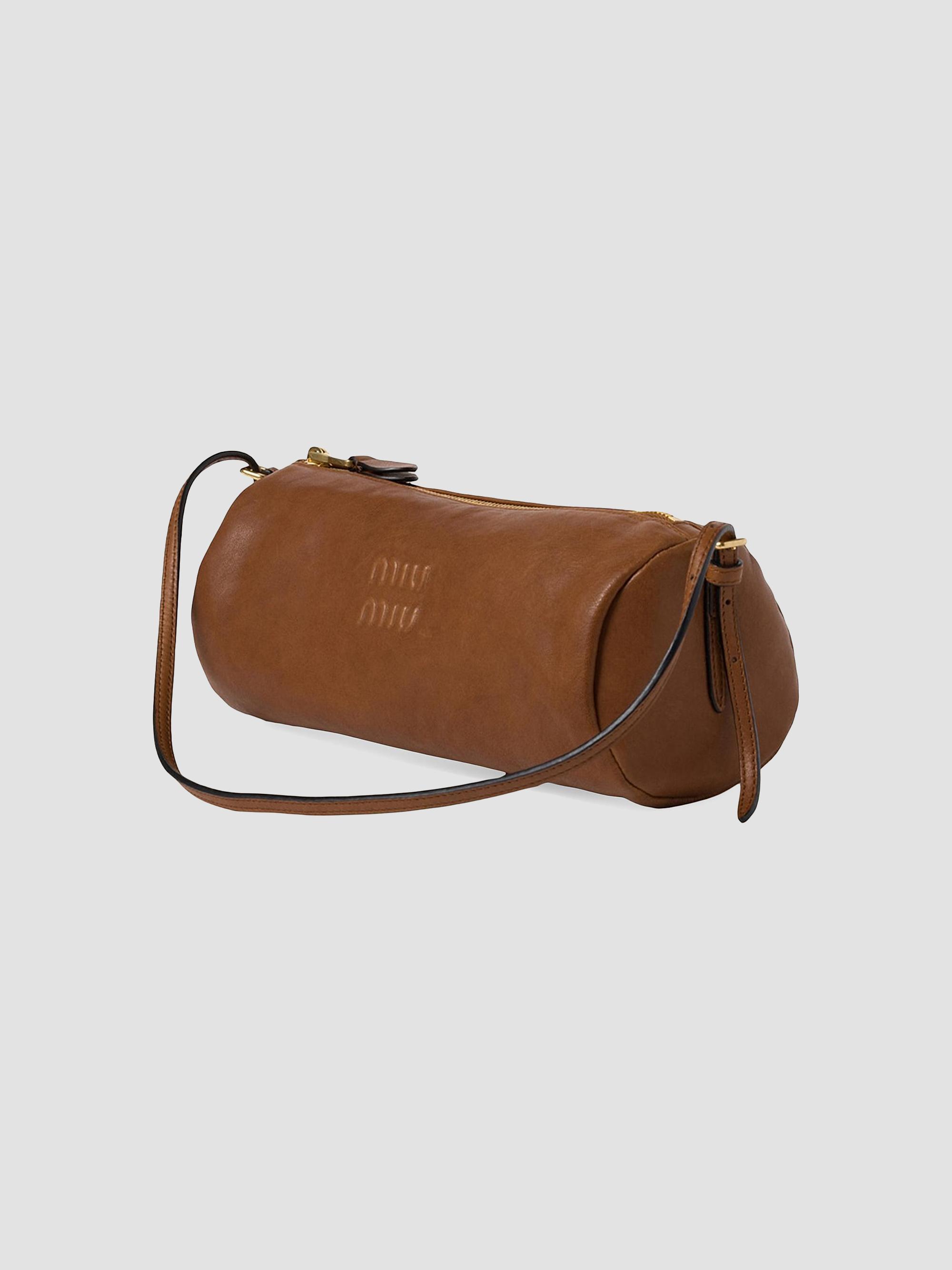 Miu Miu Nappa Leather Pouch | Saks Fifth Avenue